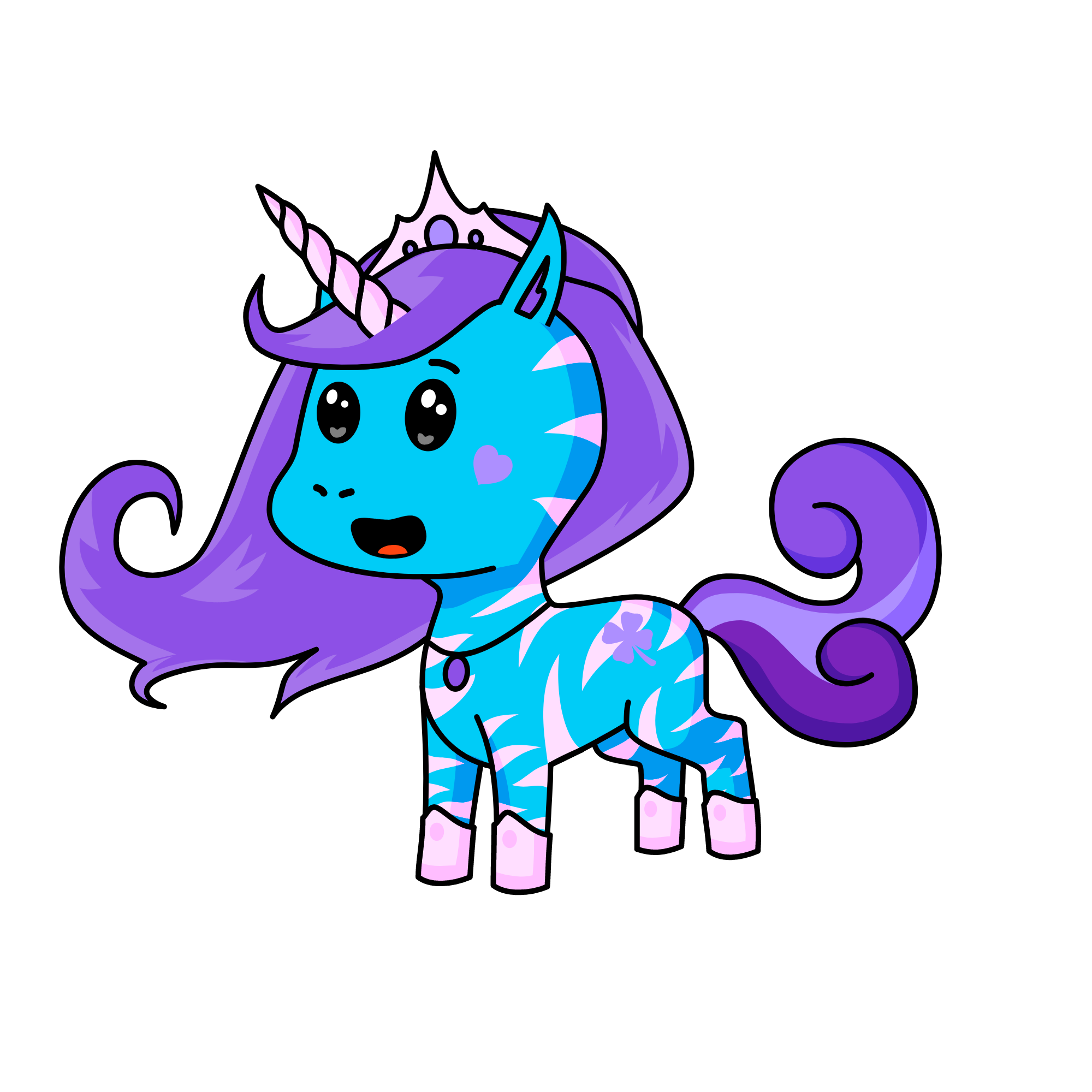 Amethyst, the unicorn