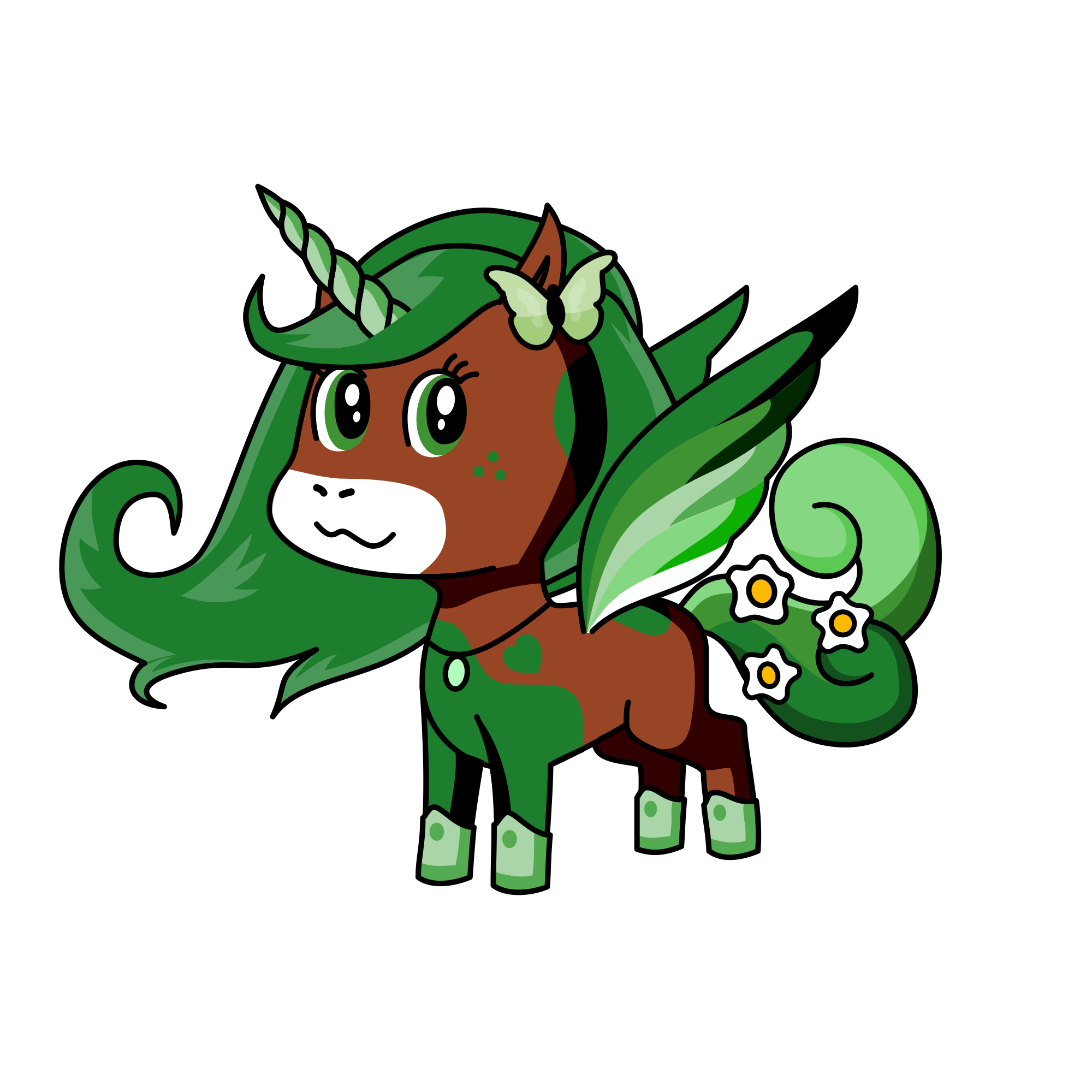 Sage, the unicorn