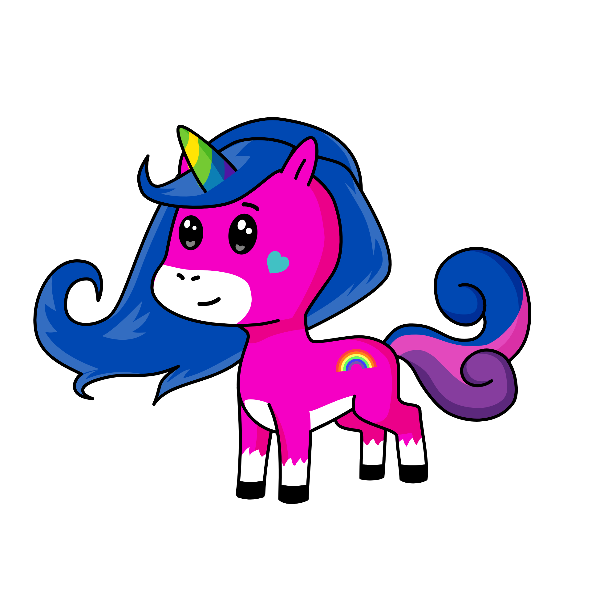 Nube, the unicorn