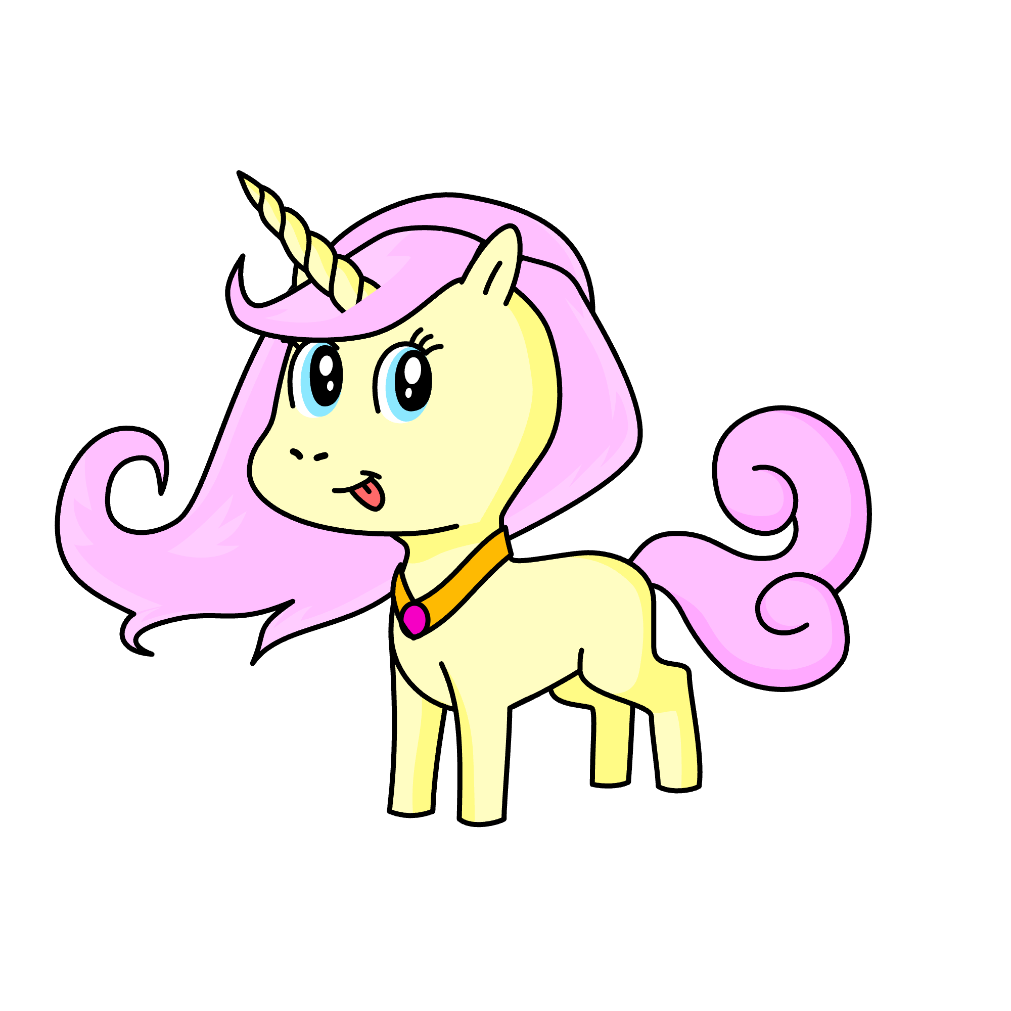 flutter shy, the unicorn