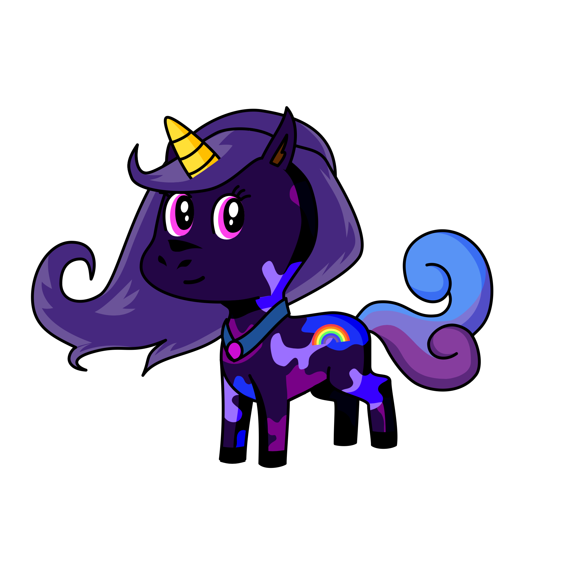 Luna, the unicorn