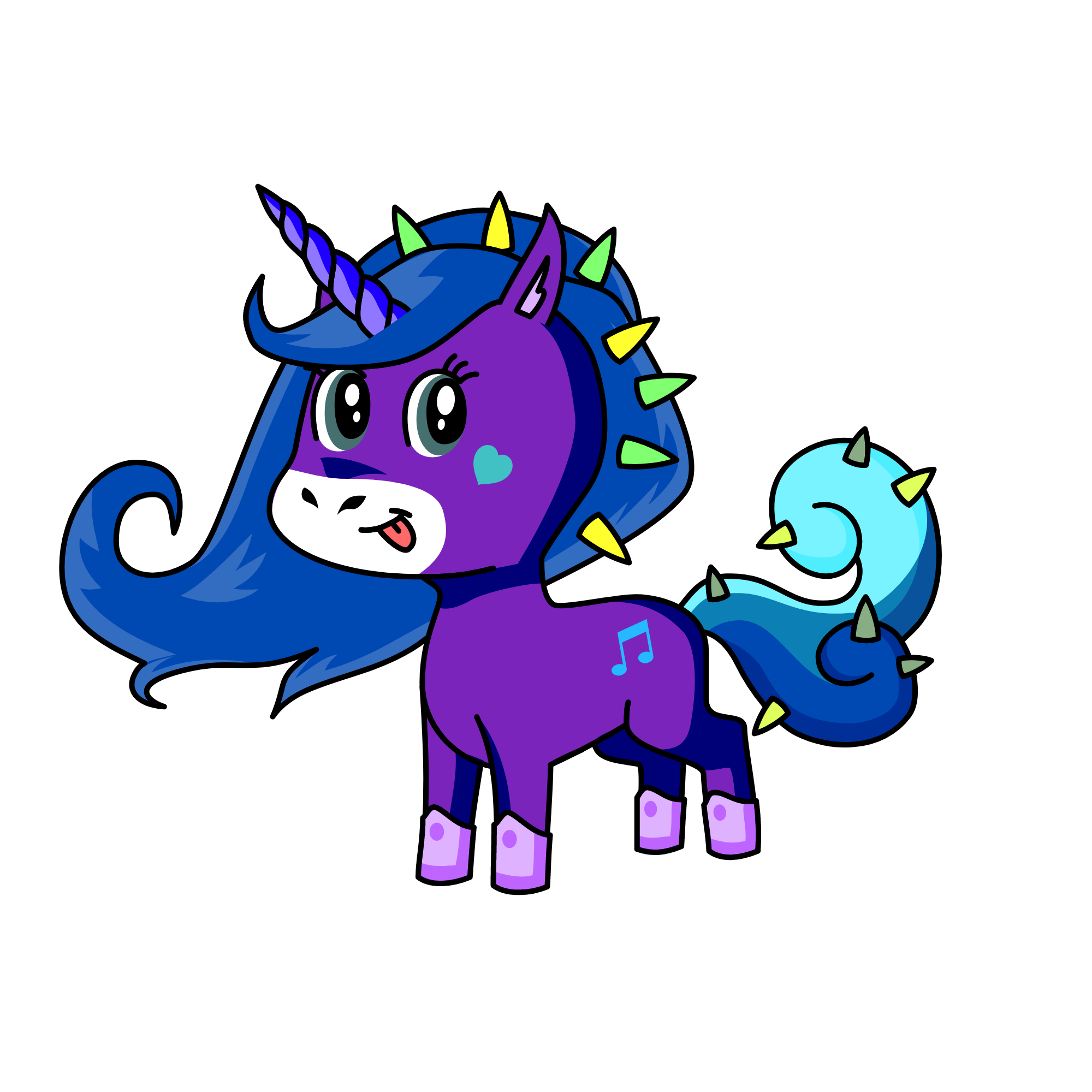 ÜNİX, the unicorn