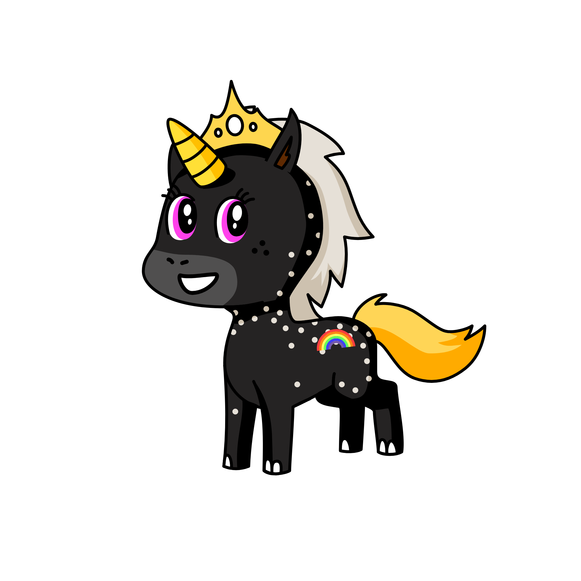 Princess Celestia, the unicorn