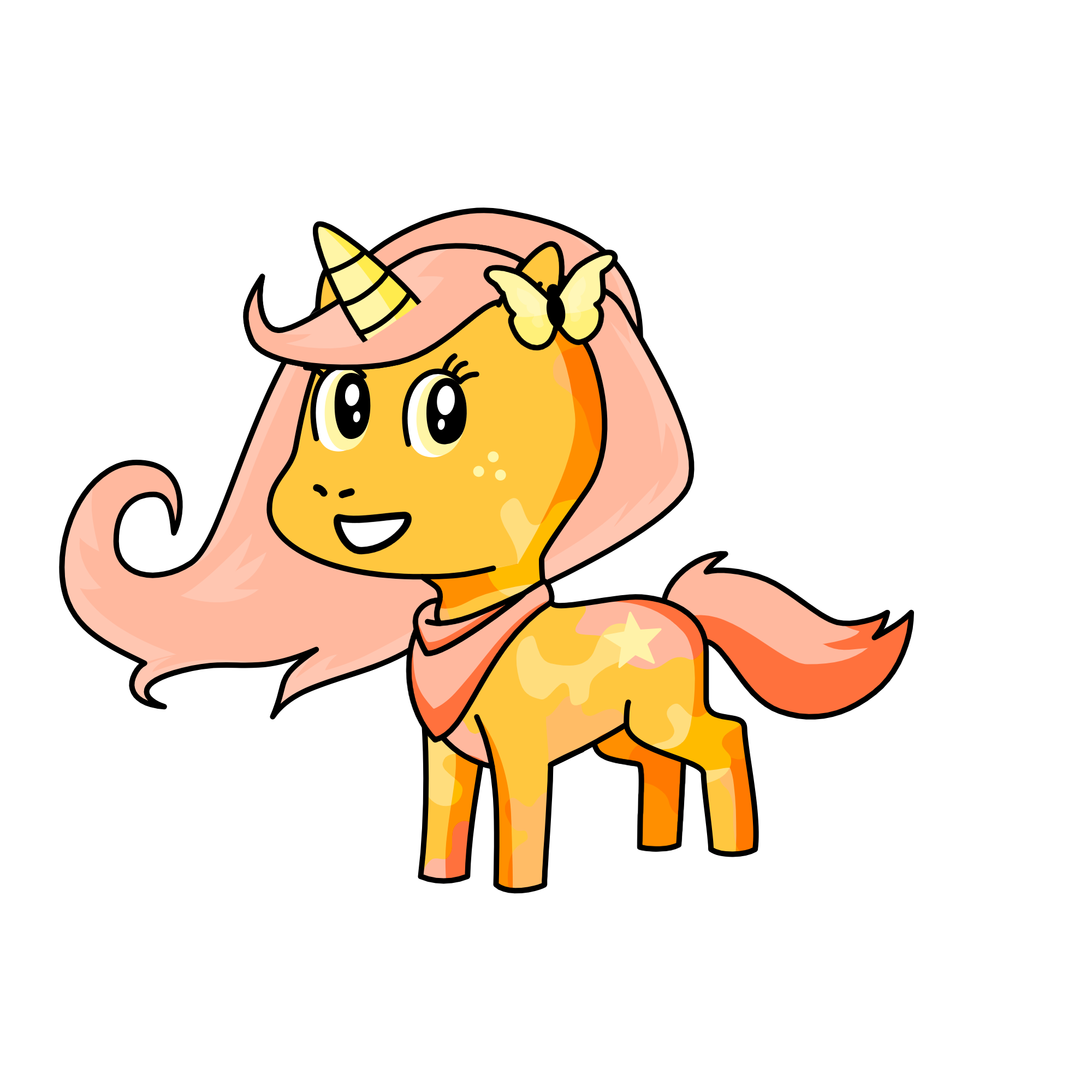 starburst, the unicorn