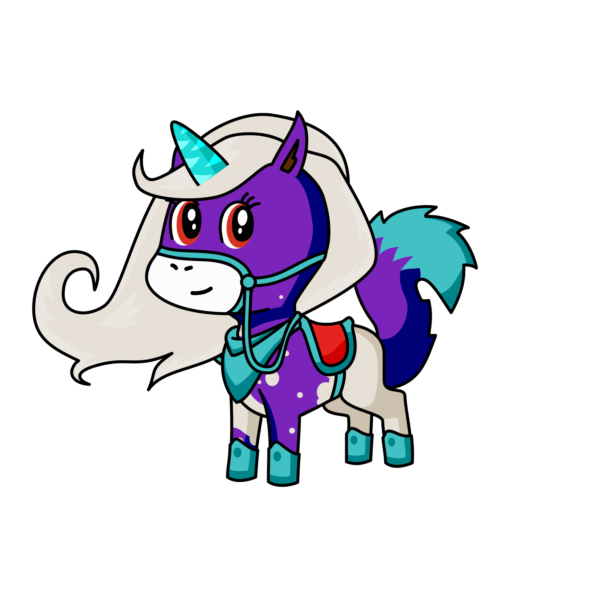 Ivory, the unicorn
