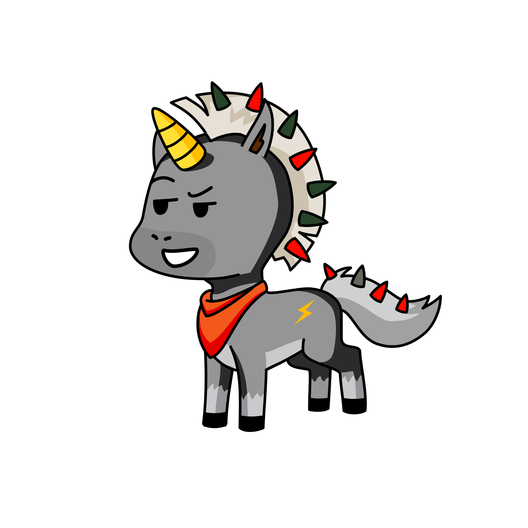skibiproñax, the unicorn