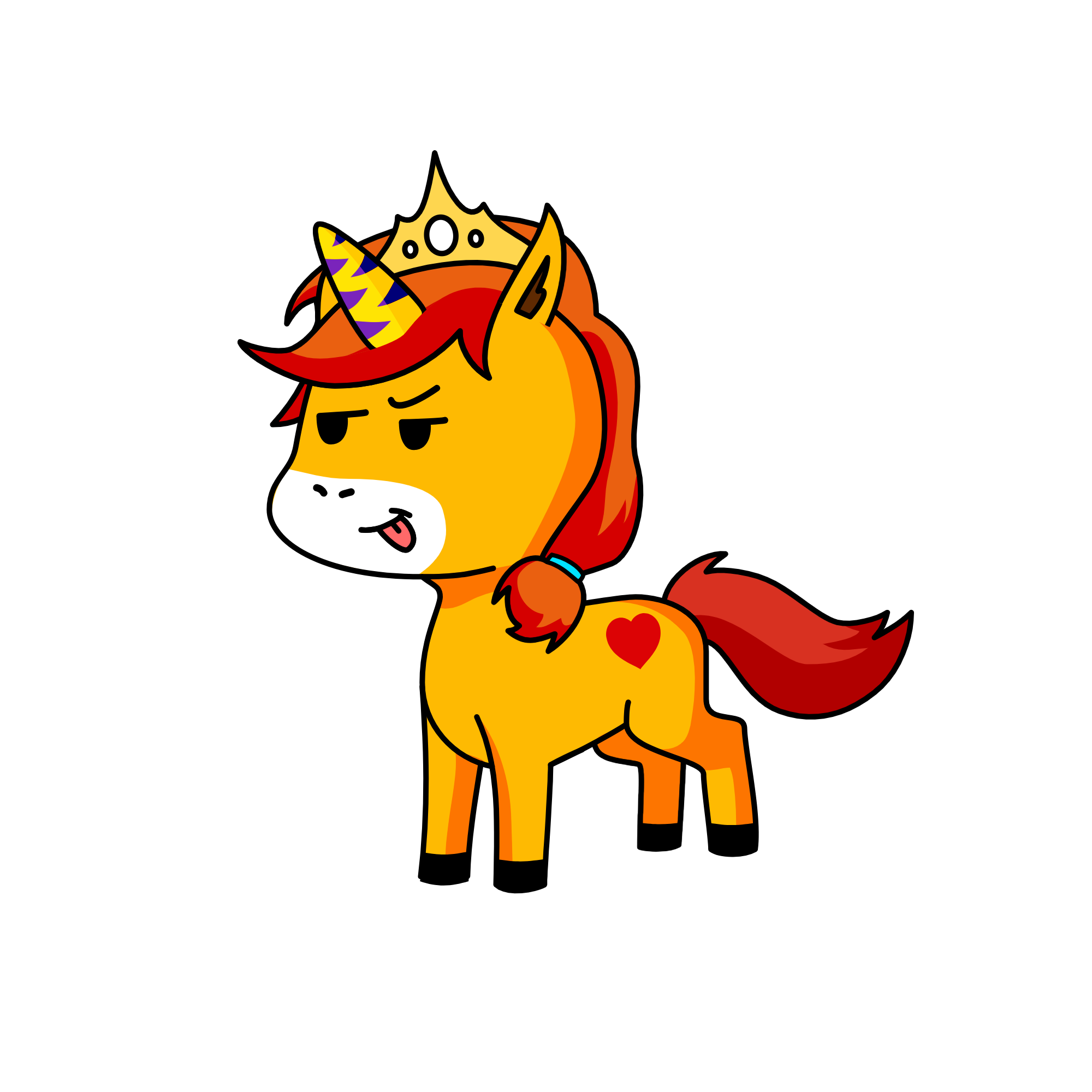 Princess Heart, the unicorn