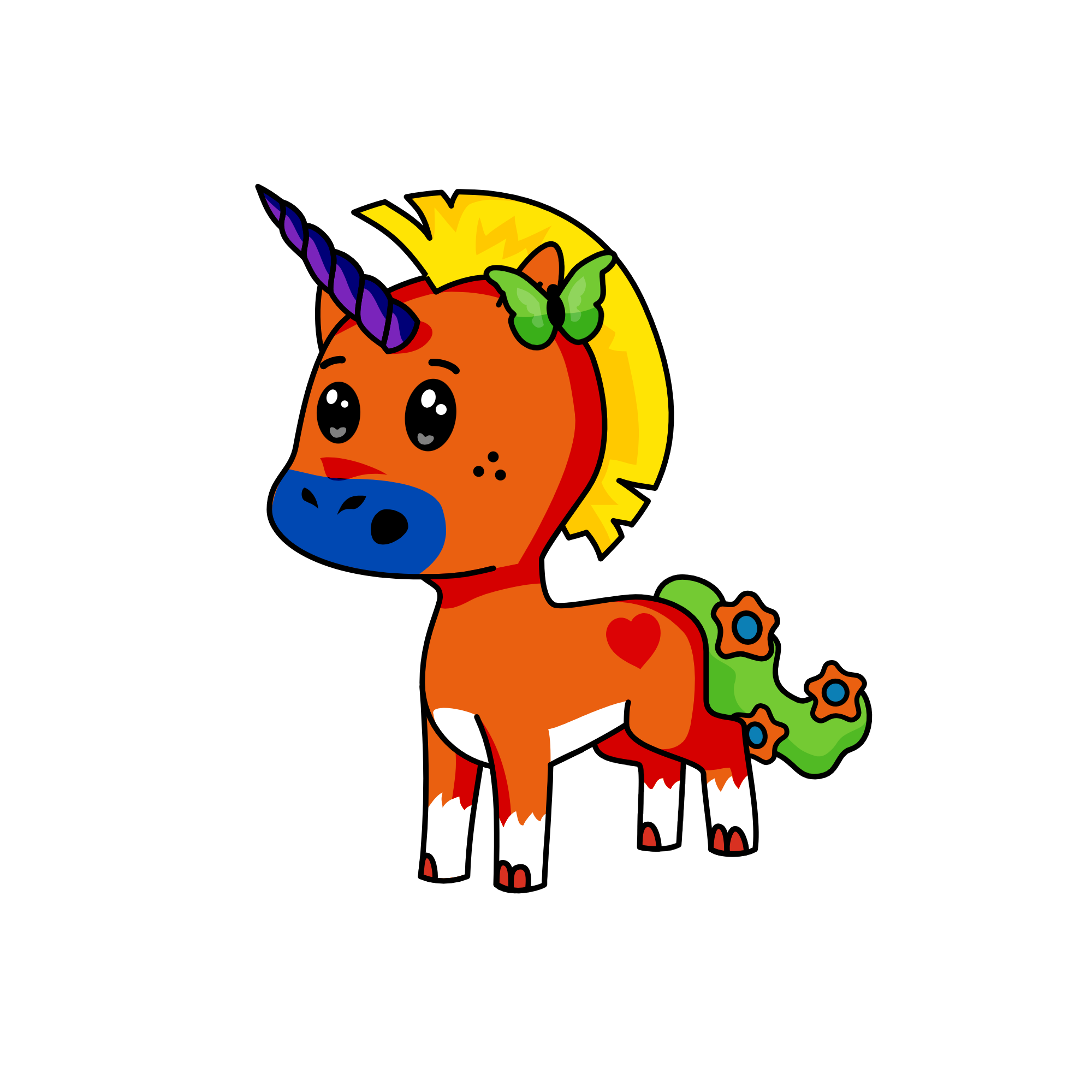 ugly, the unicorn