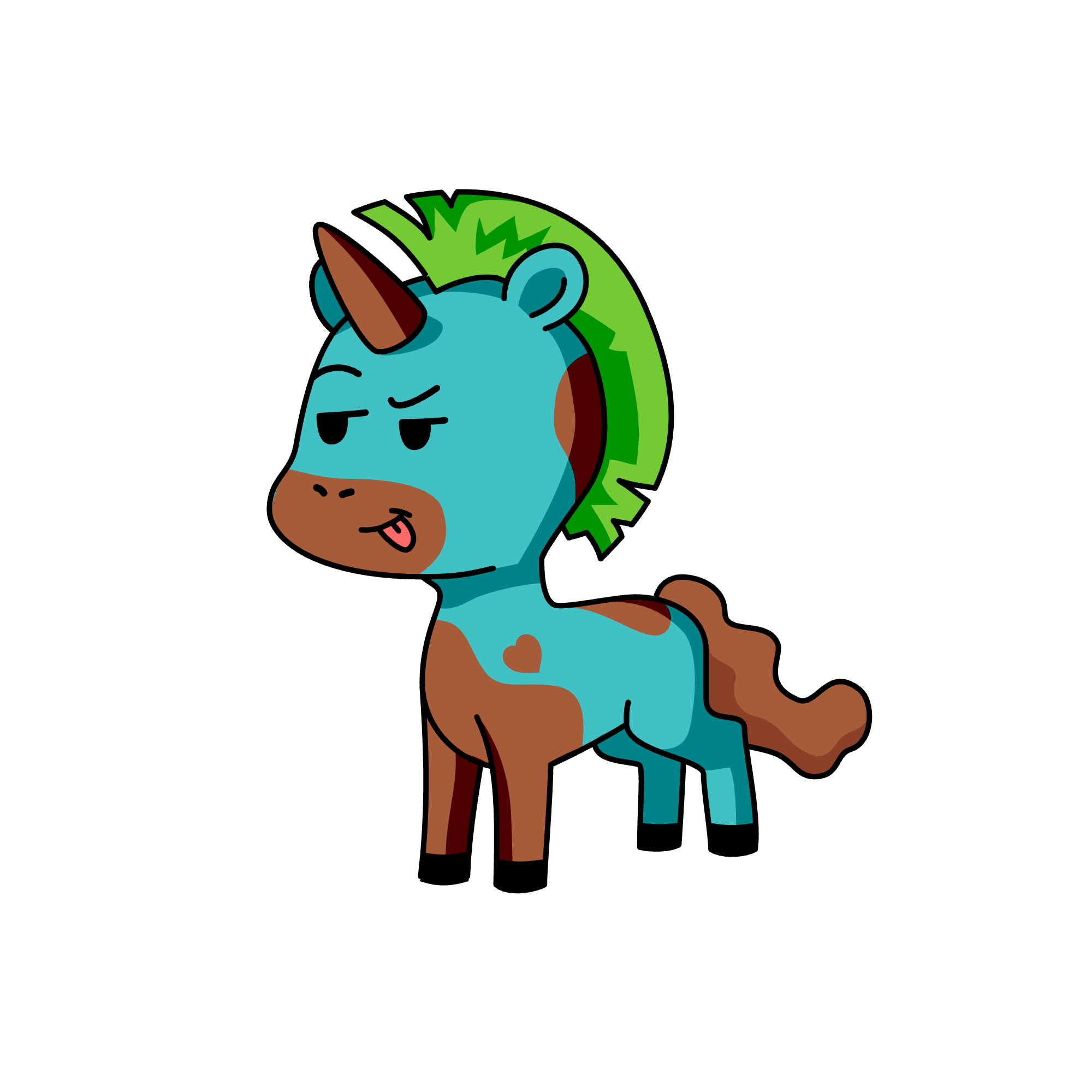 Tiny Timmy T, the unicorn