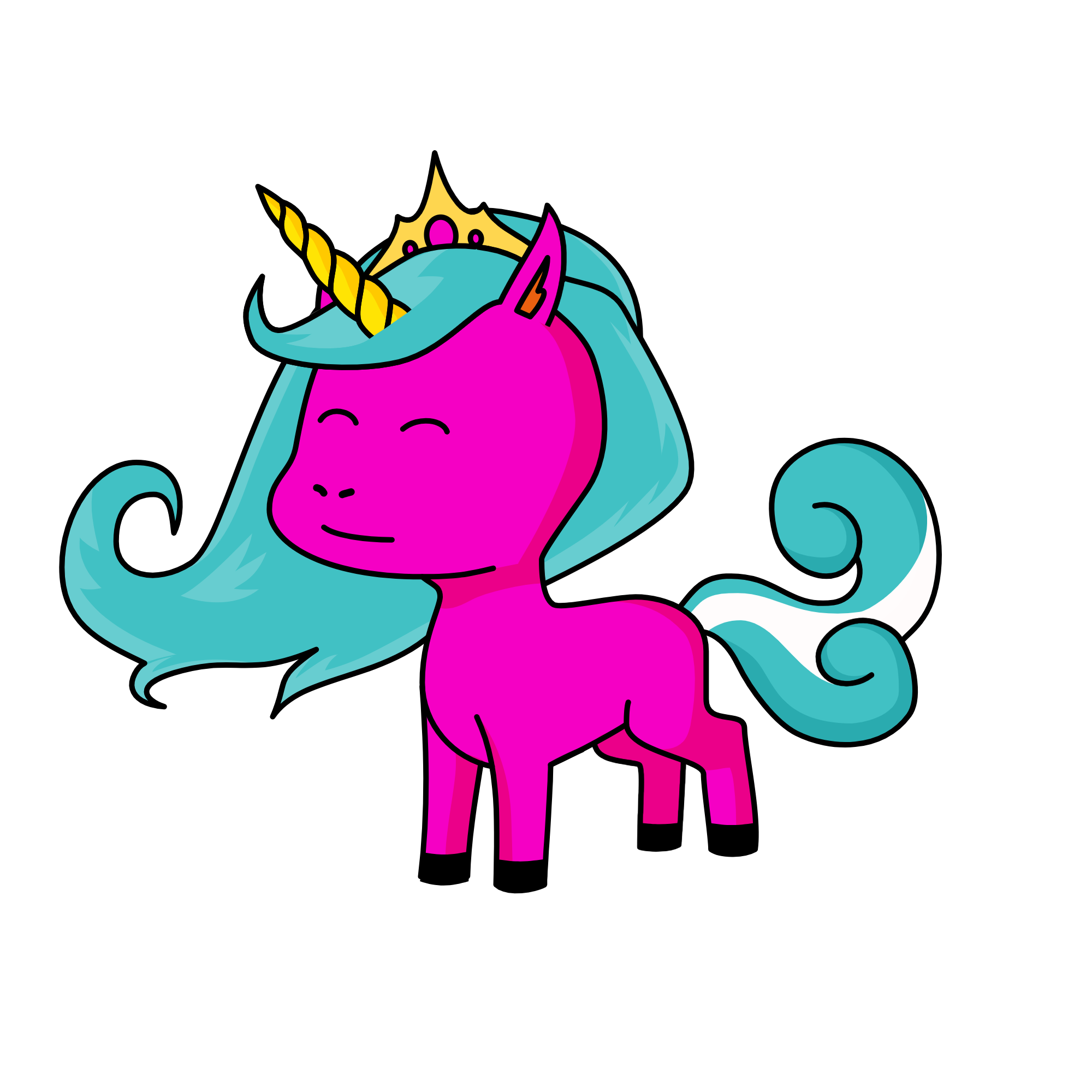 Smarty, the unicorn