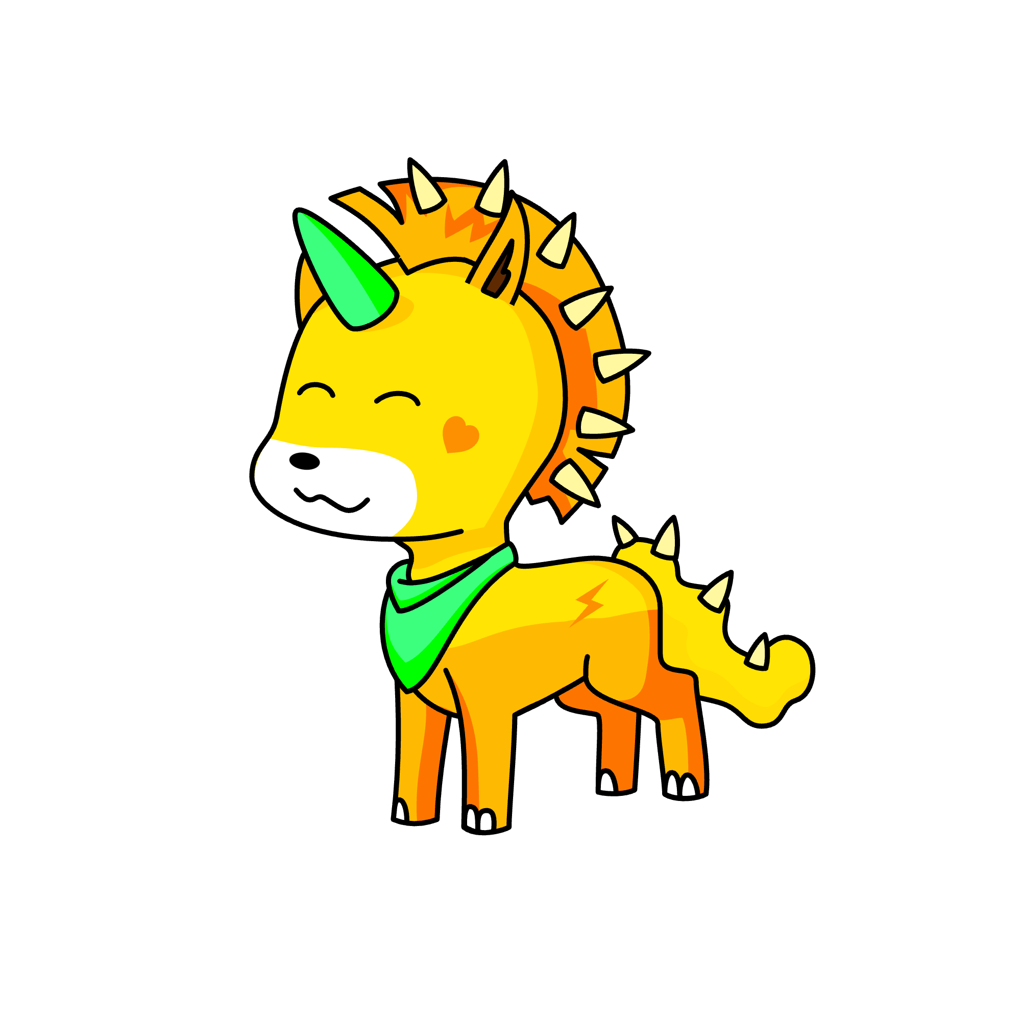 Didisaur, the unicorn