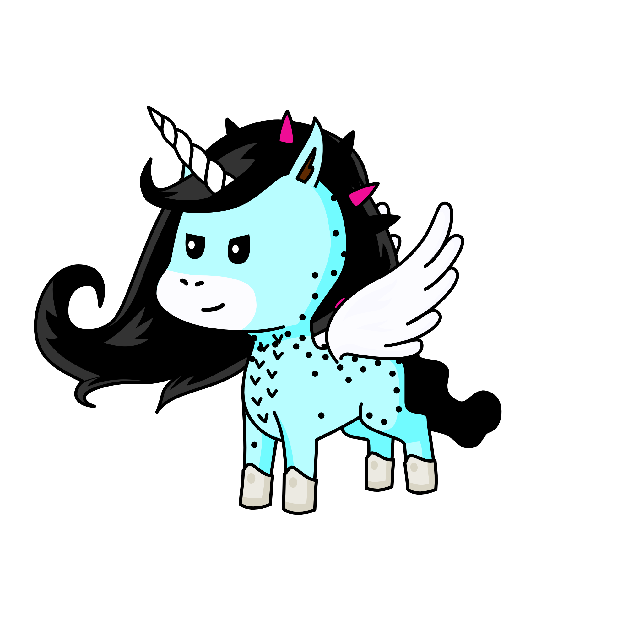 emo, the unicorn