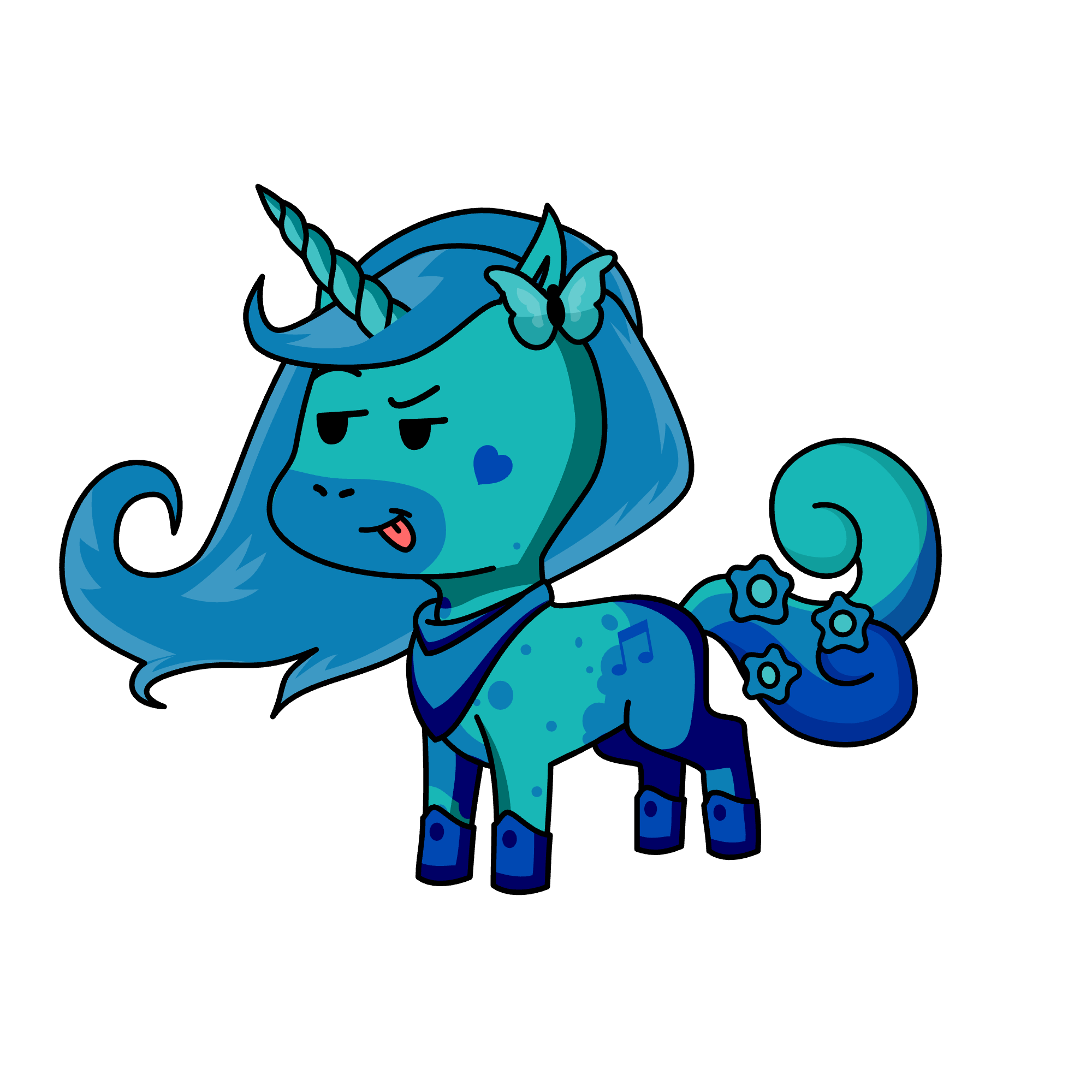 ocean unicorn, the unicorn