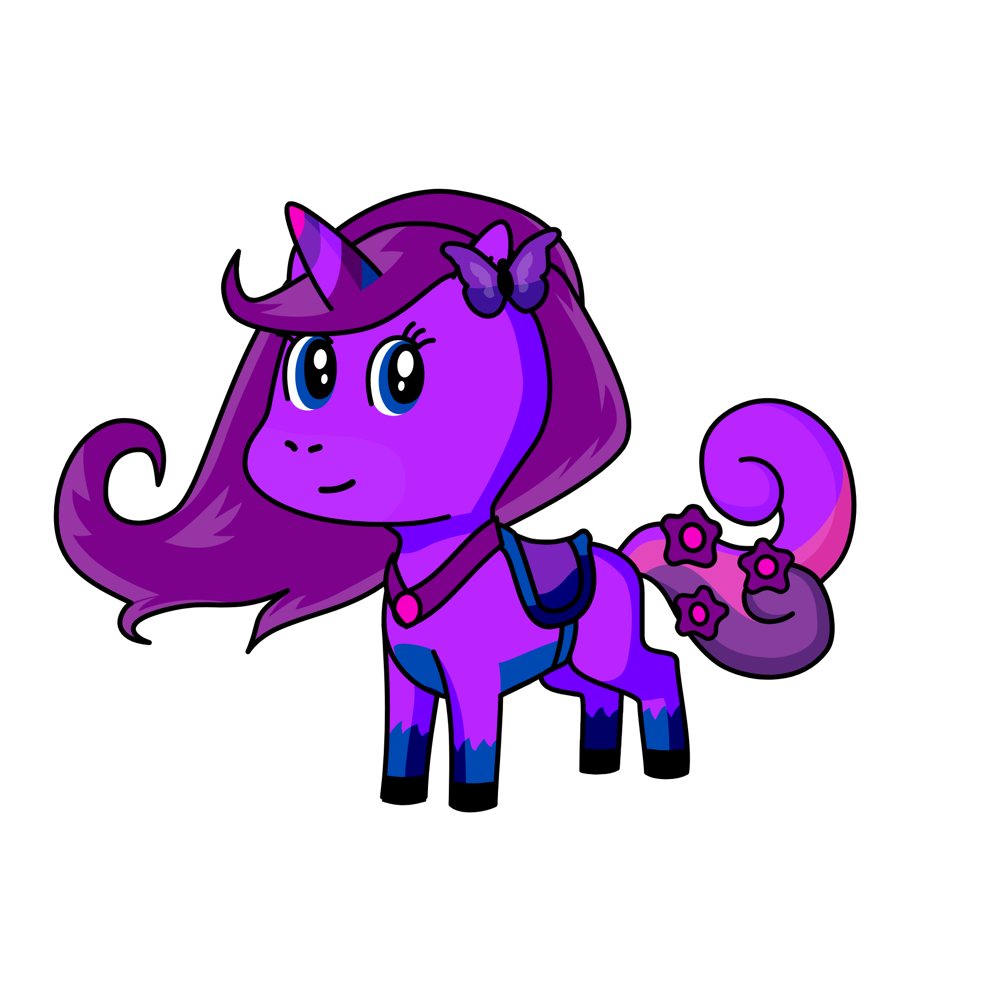 Shine, the unicorn