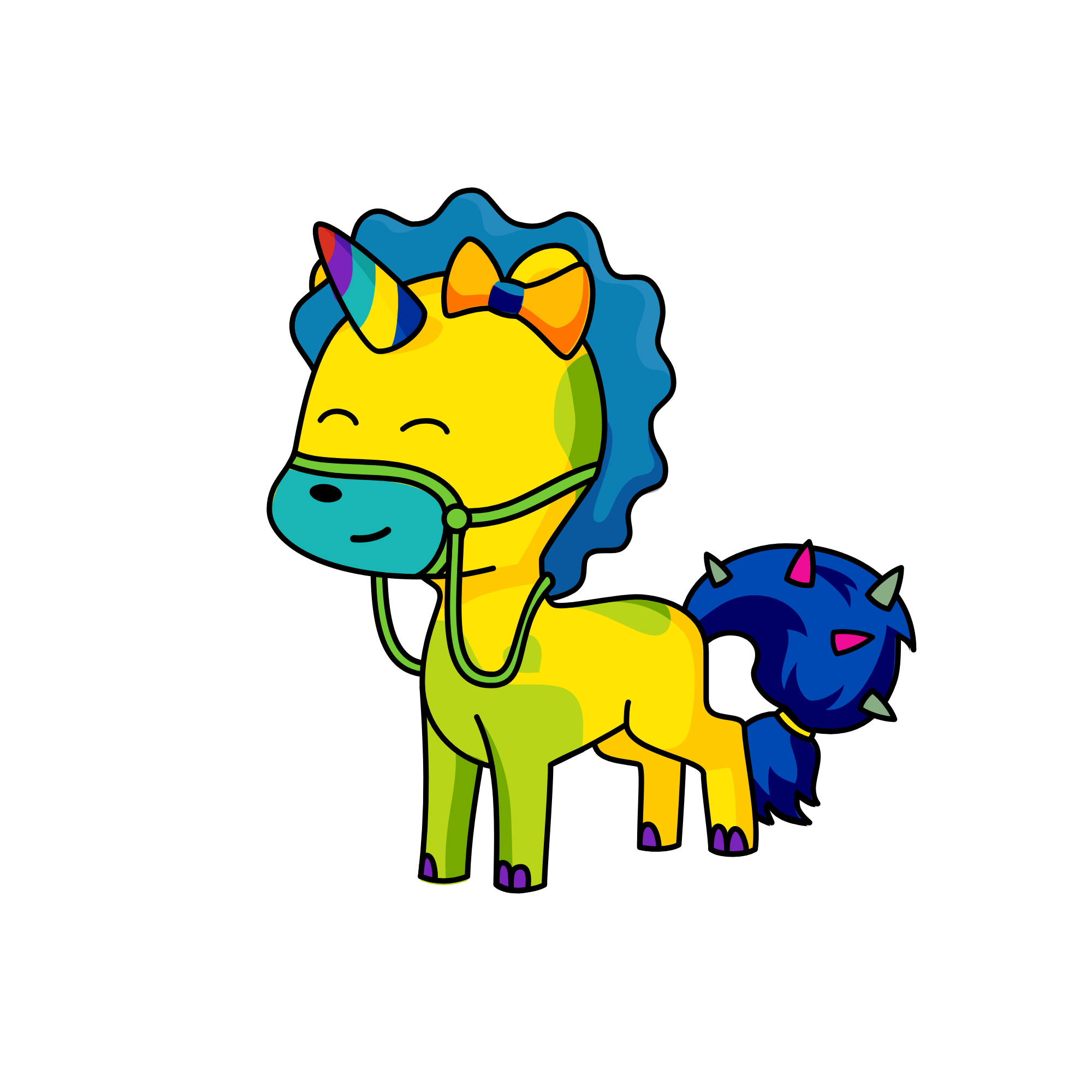 Tosly, the unicorn