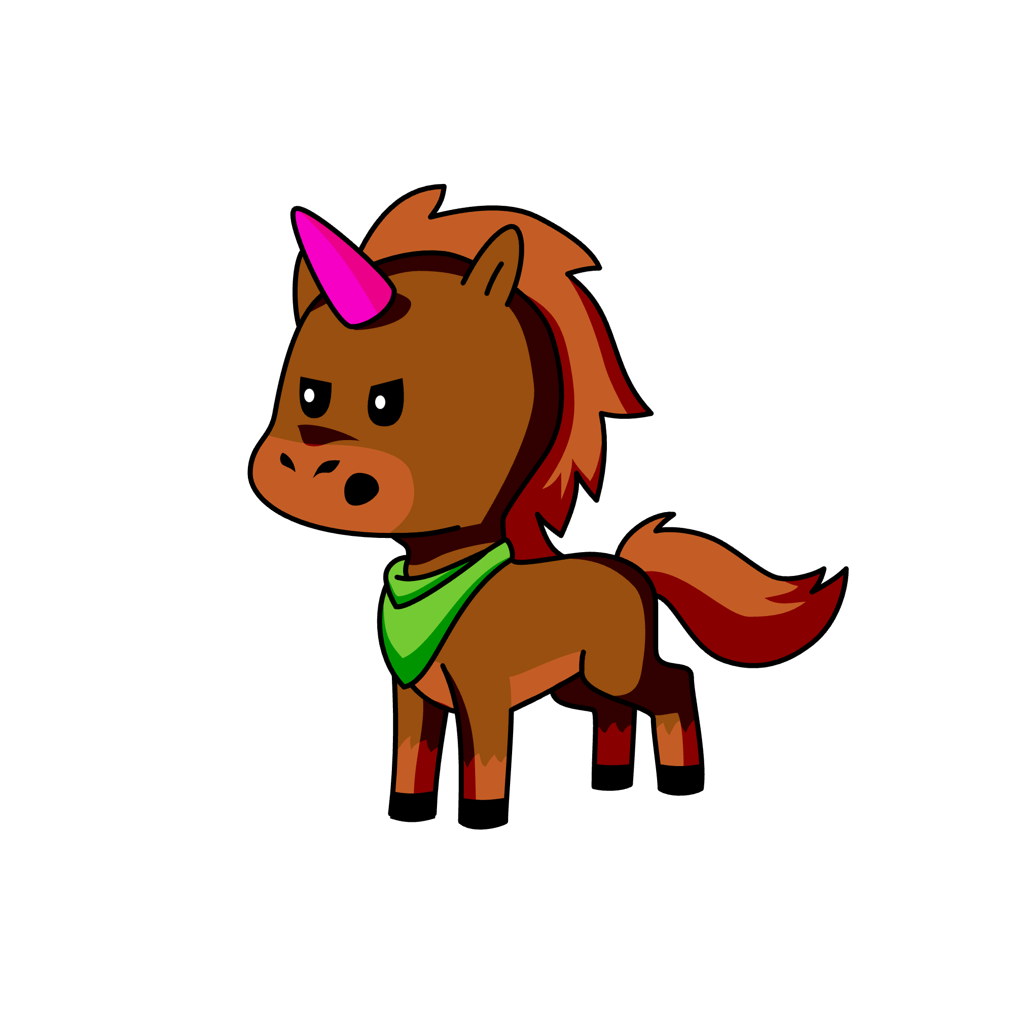 Dokioe, the unicorn