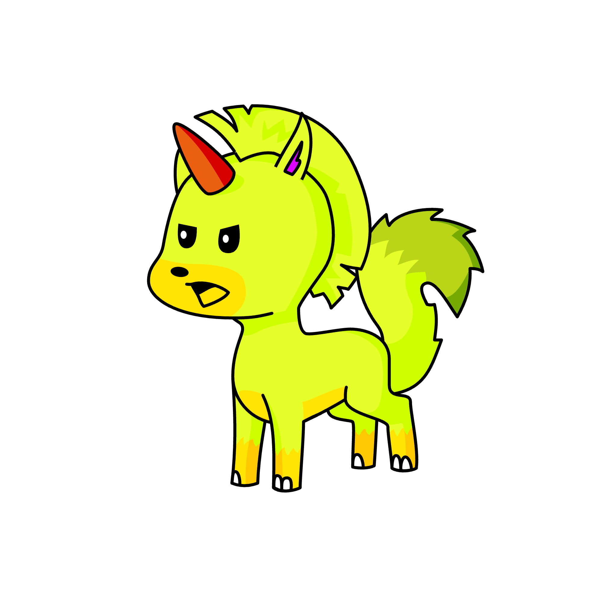 Qwertyuiop, the unicorn