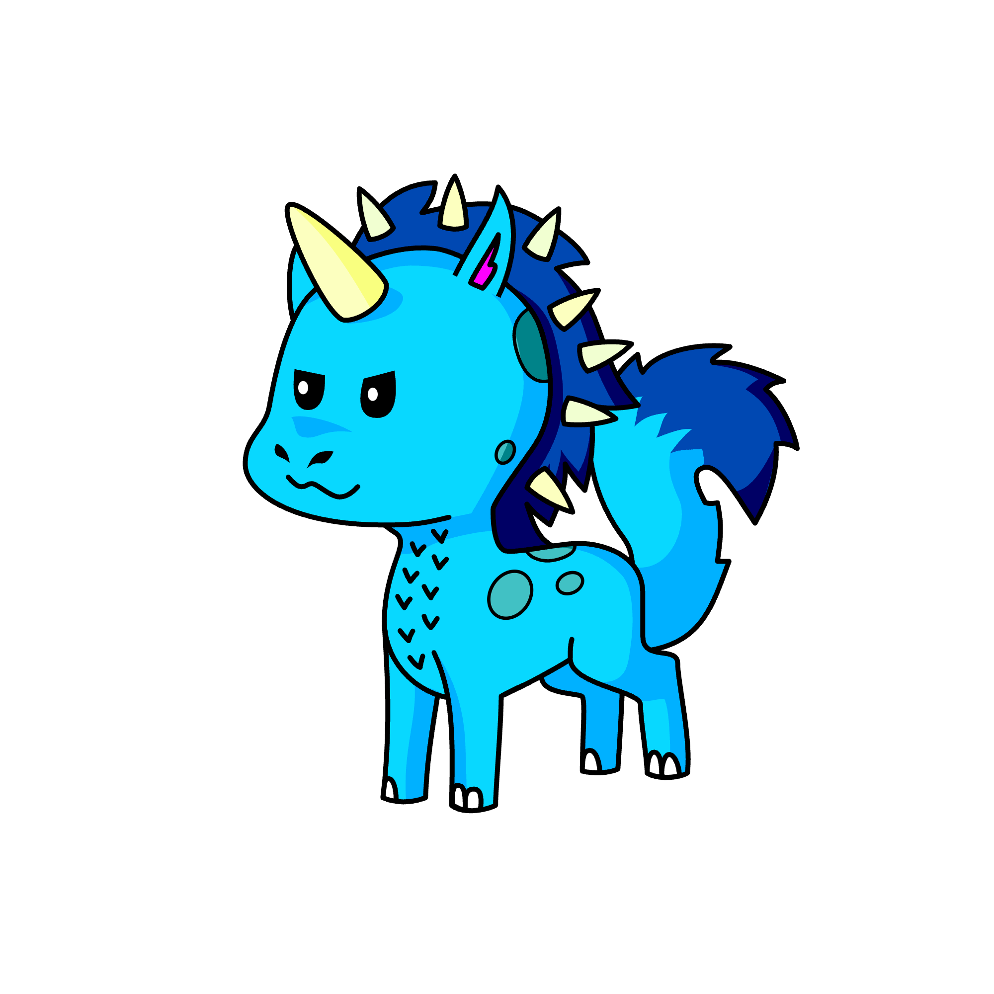 Dredoza, the unicorn