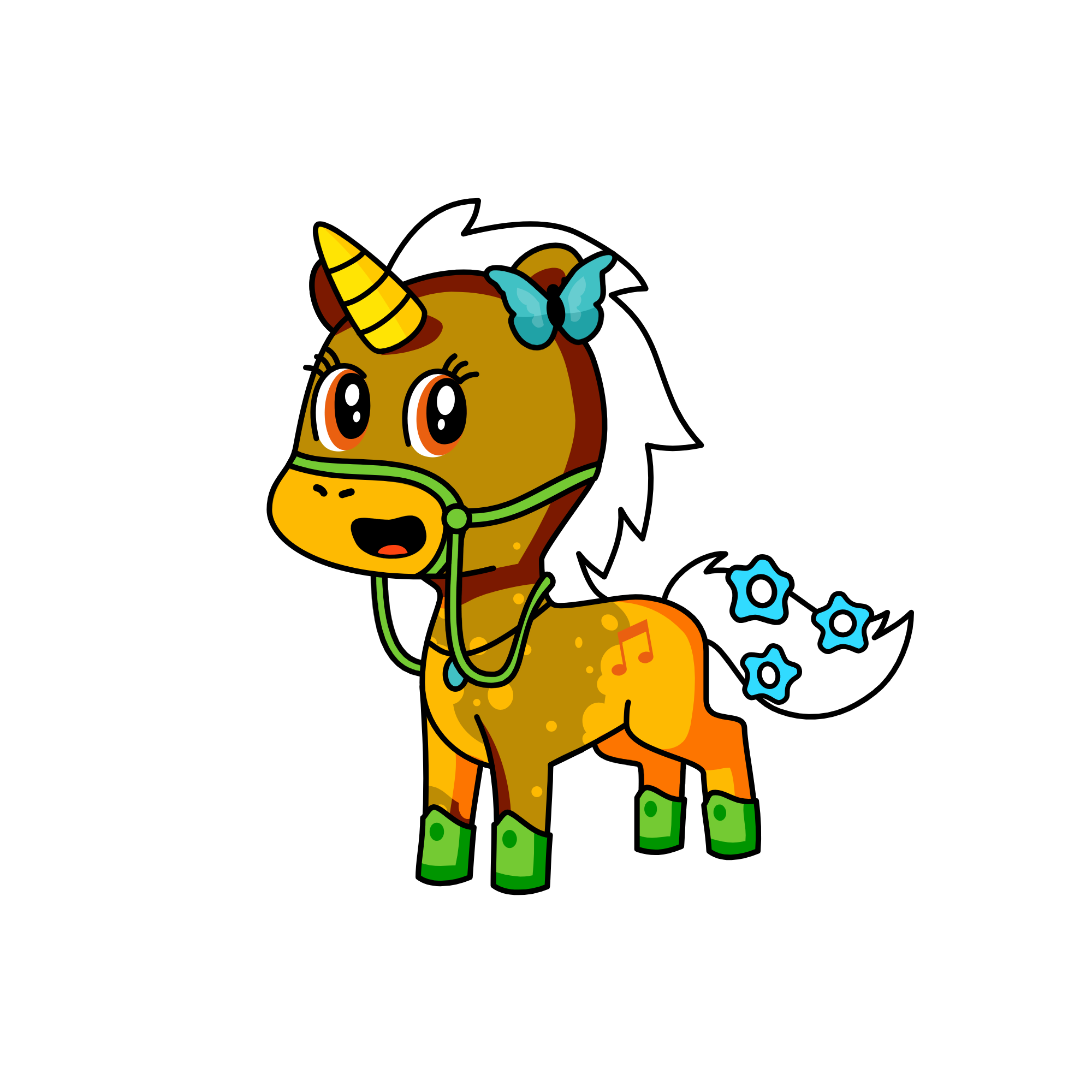 skullstarr, the unicorn