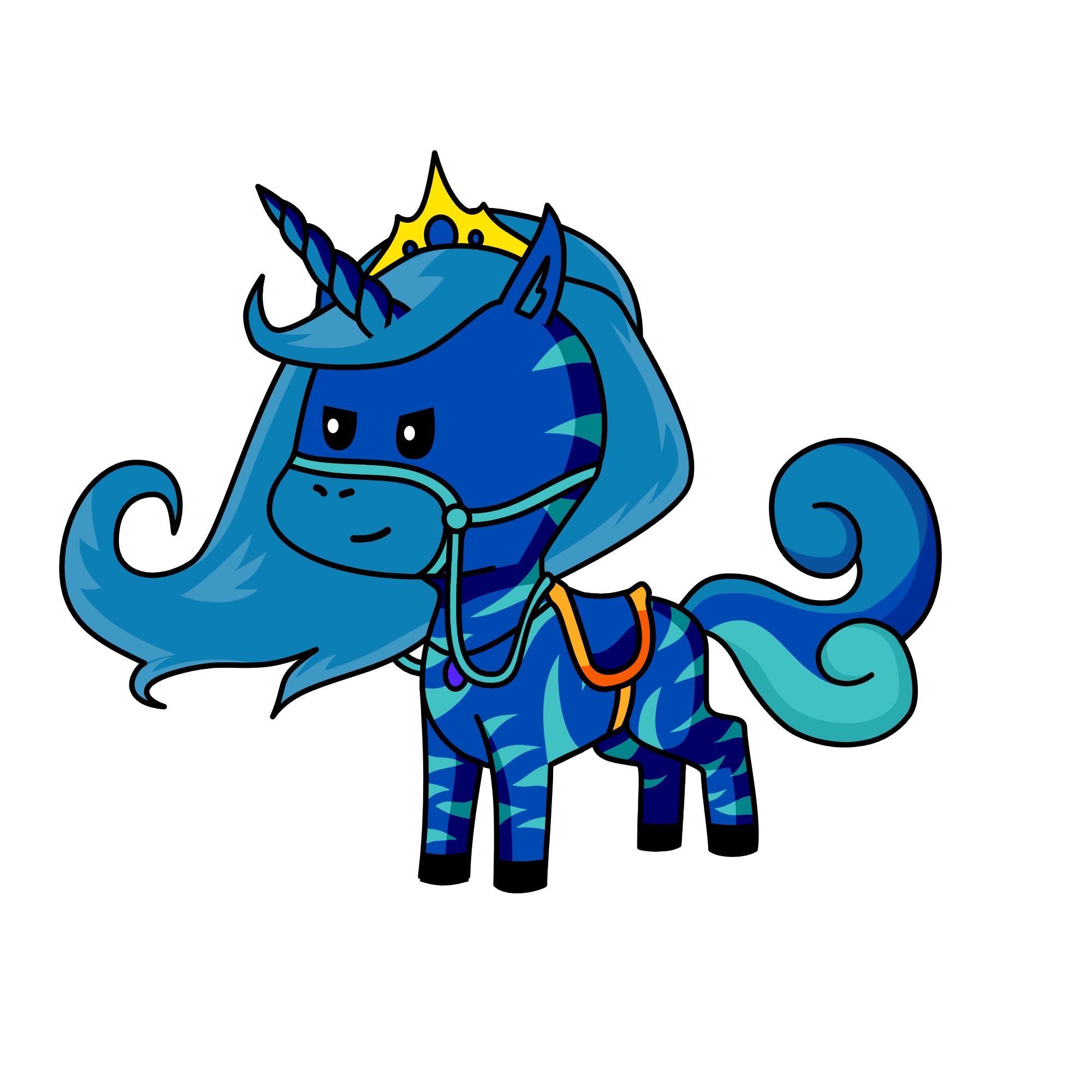 Luna, the unicorn