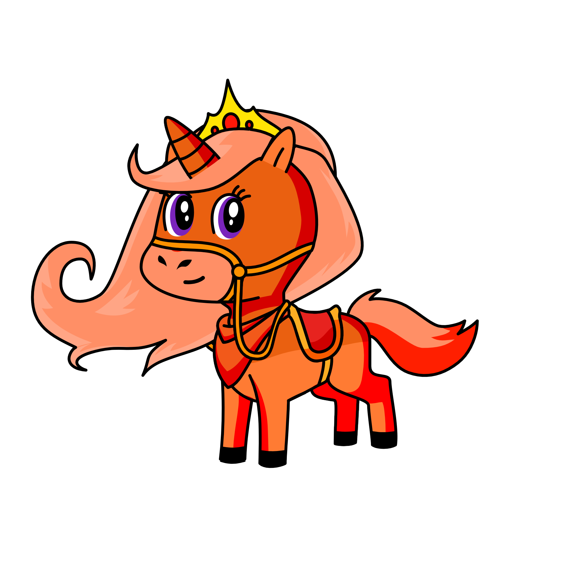 Princess Desert, the unicorn