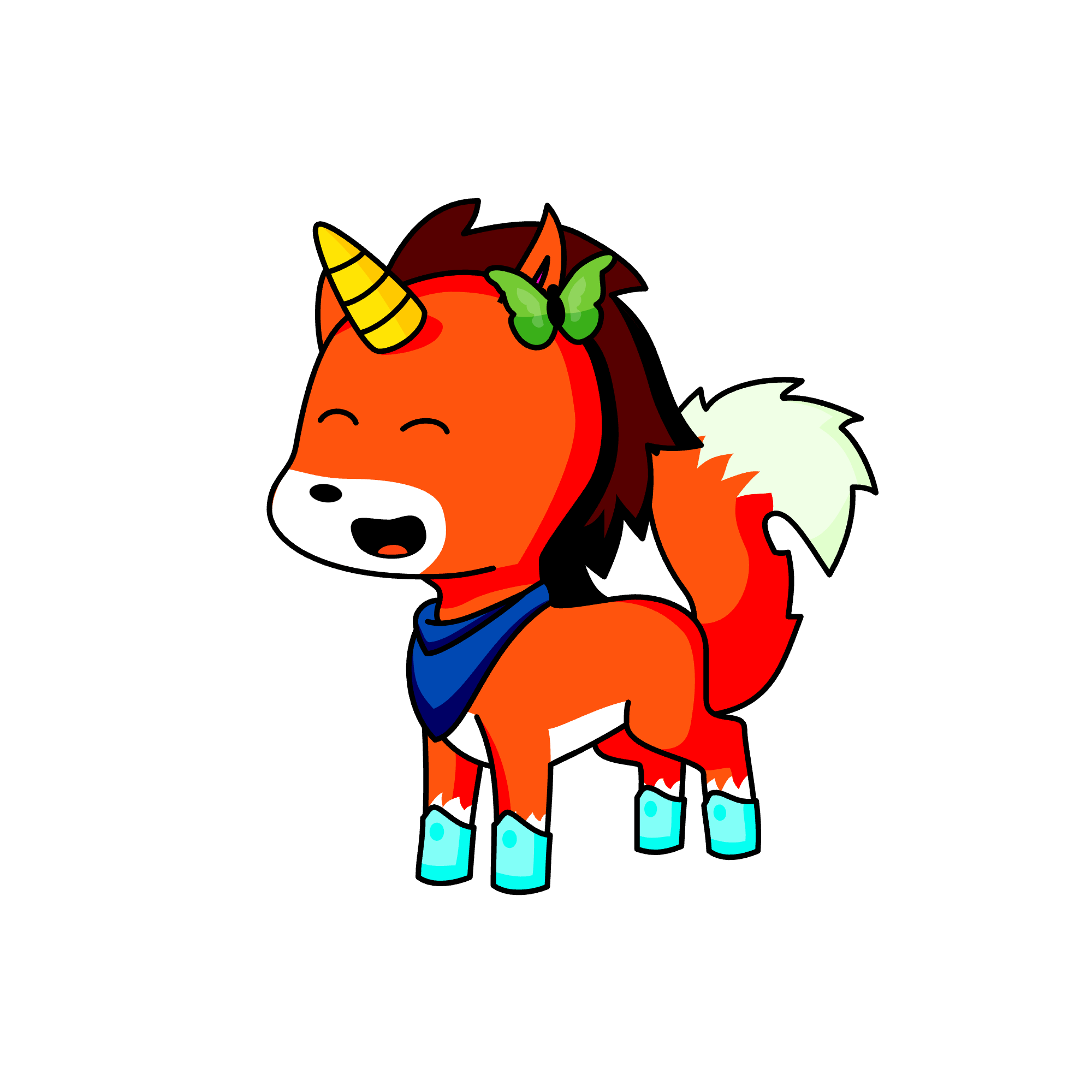 Dredoza dooo, the unicorn