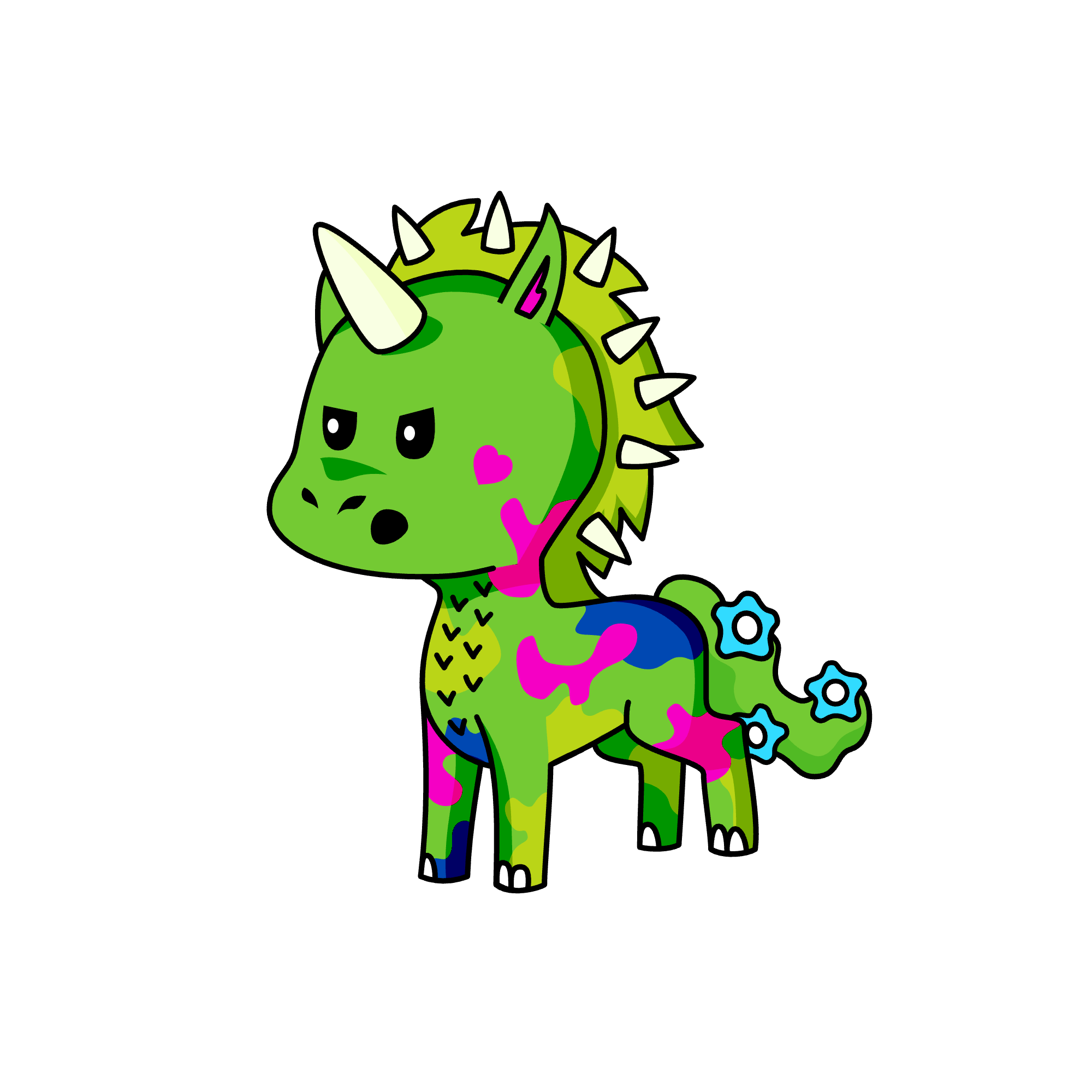 Dinosaur , the unicorn