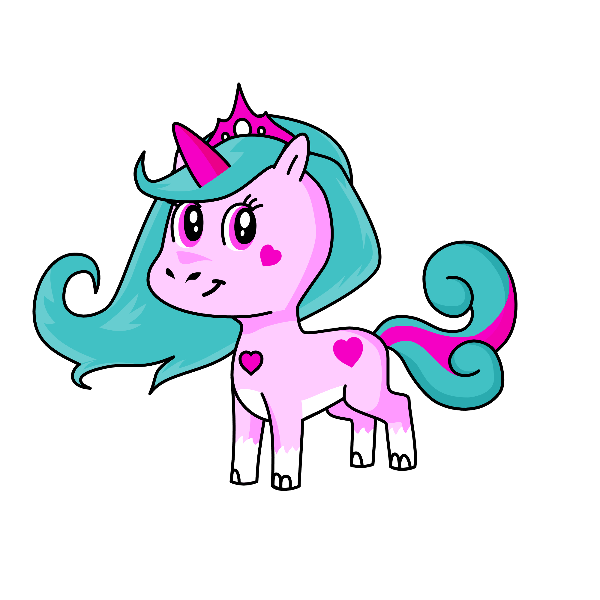 COTTONHEARTY, the unicorn
