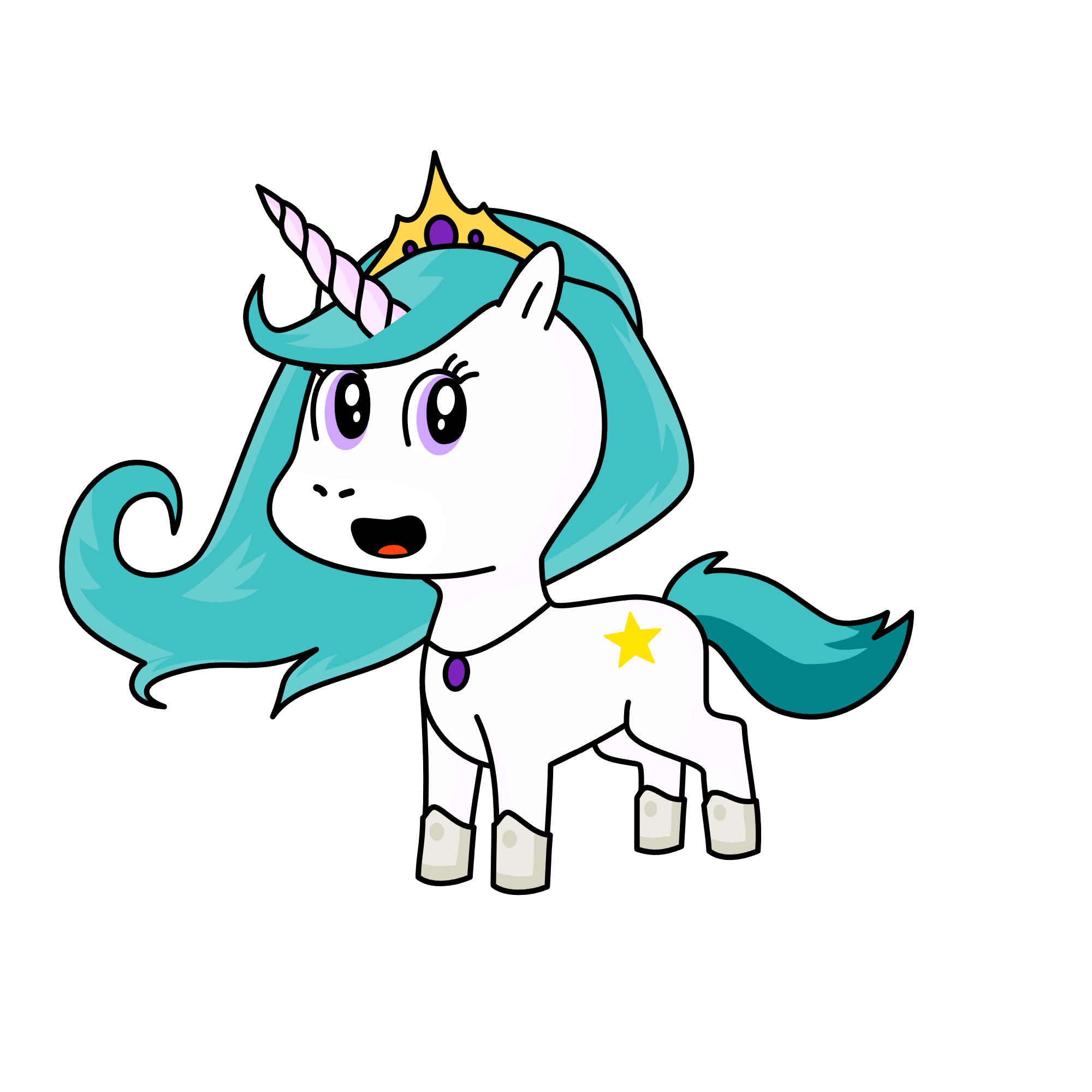 celeastia, the unicorn