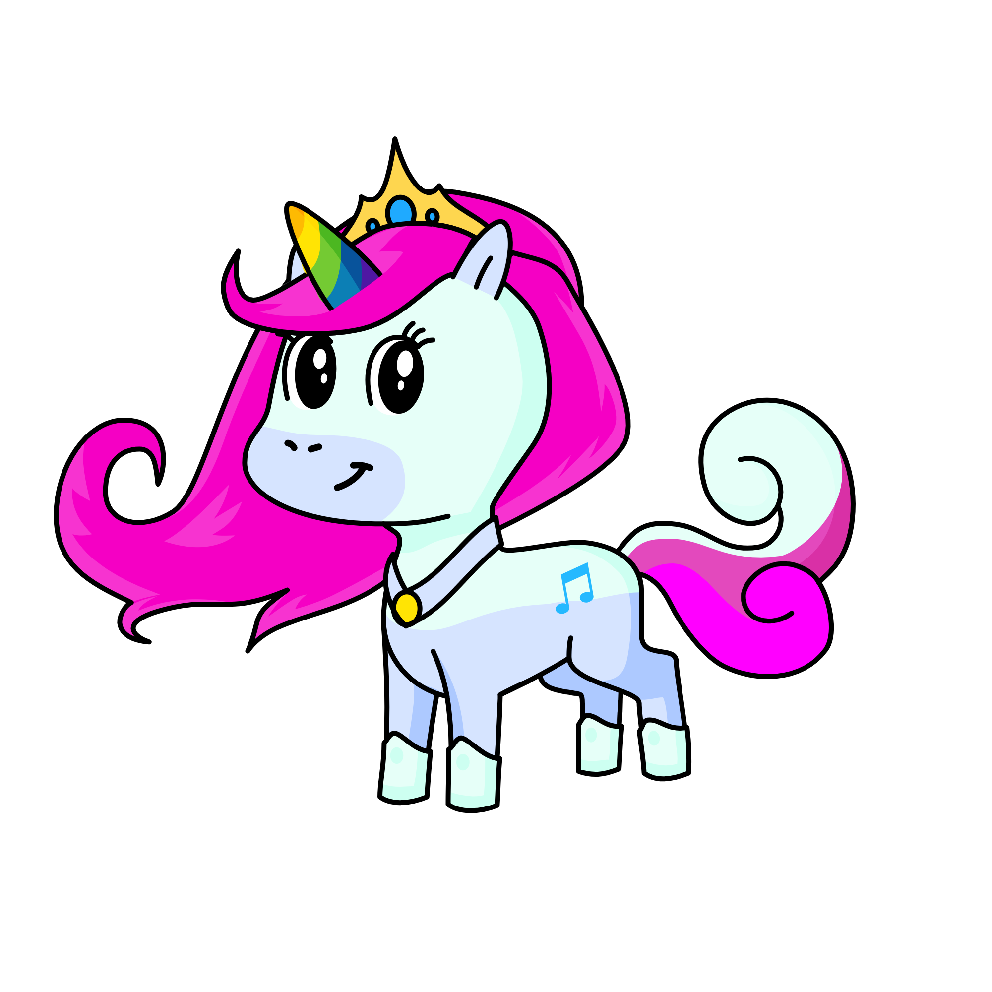 Princess Celestial, the unicorn
