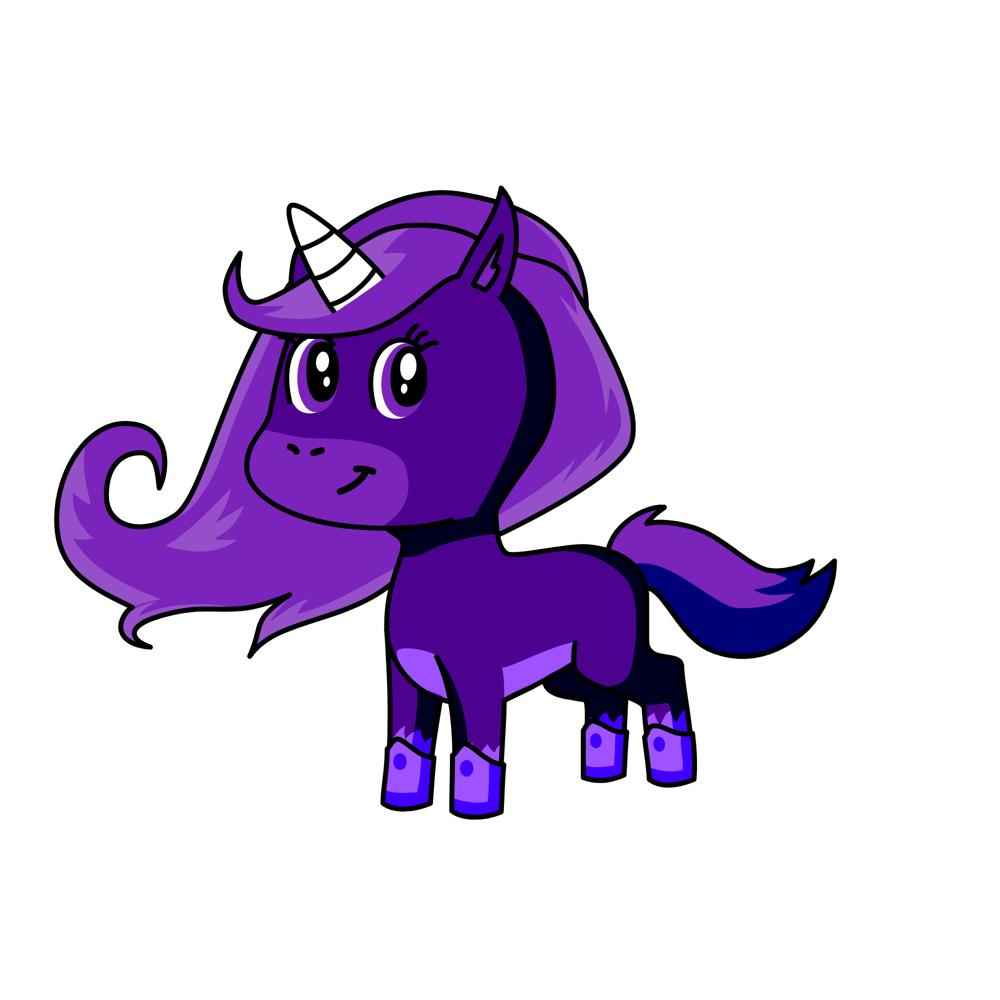Moon, the unicorn