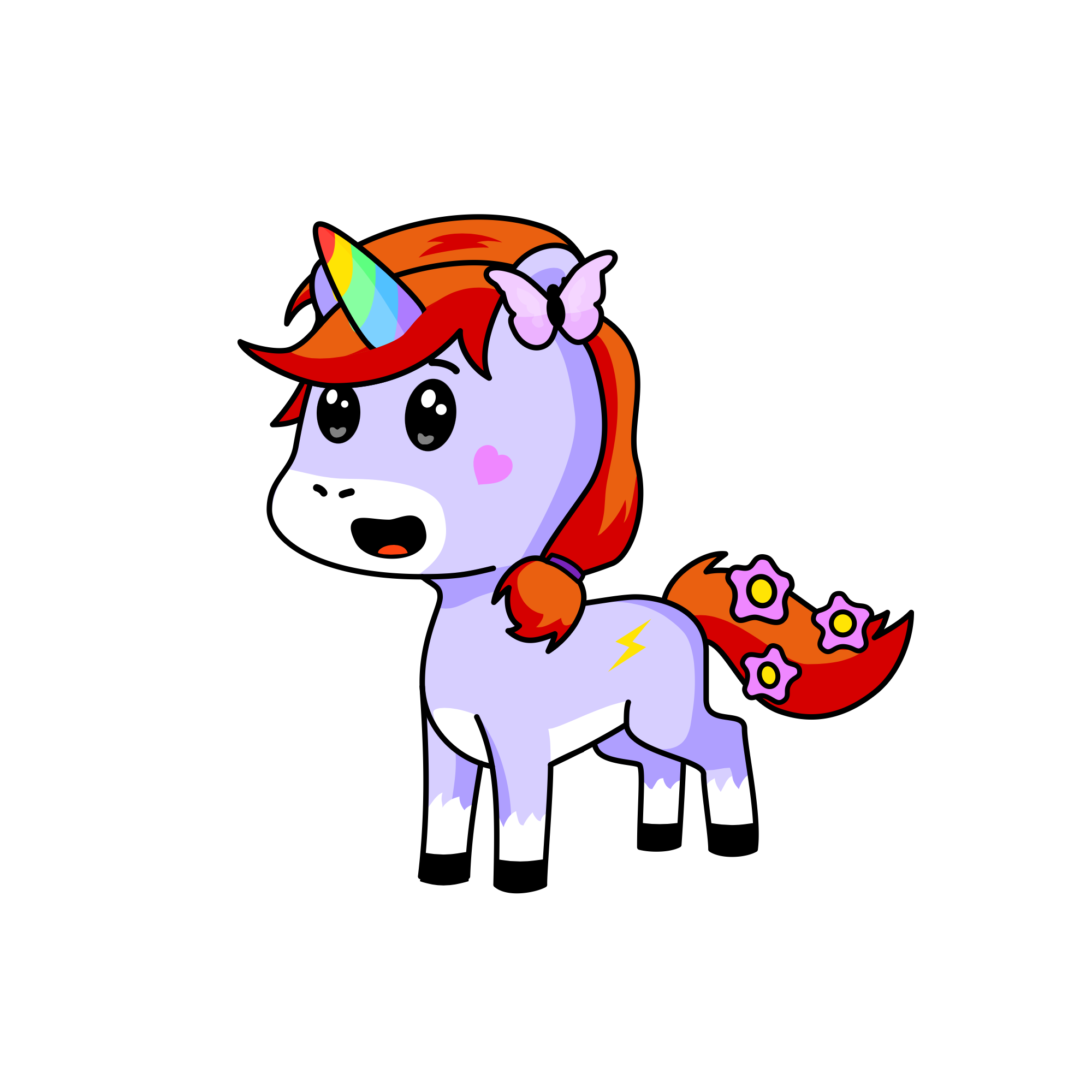 Flower, the unicorn