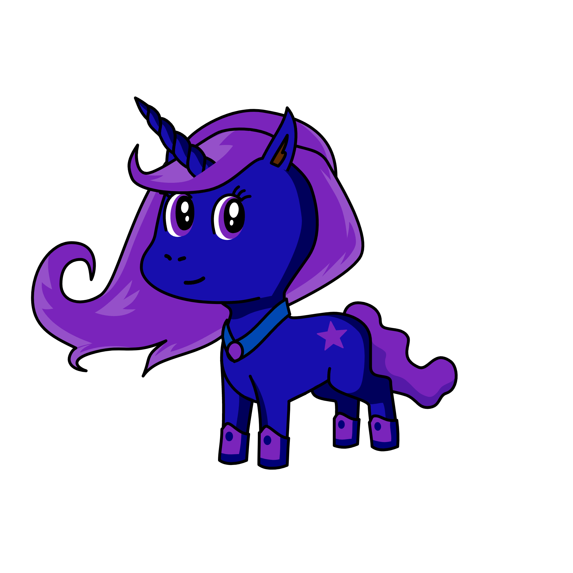 luna, the unicorn