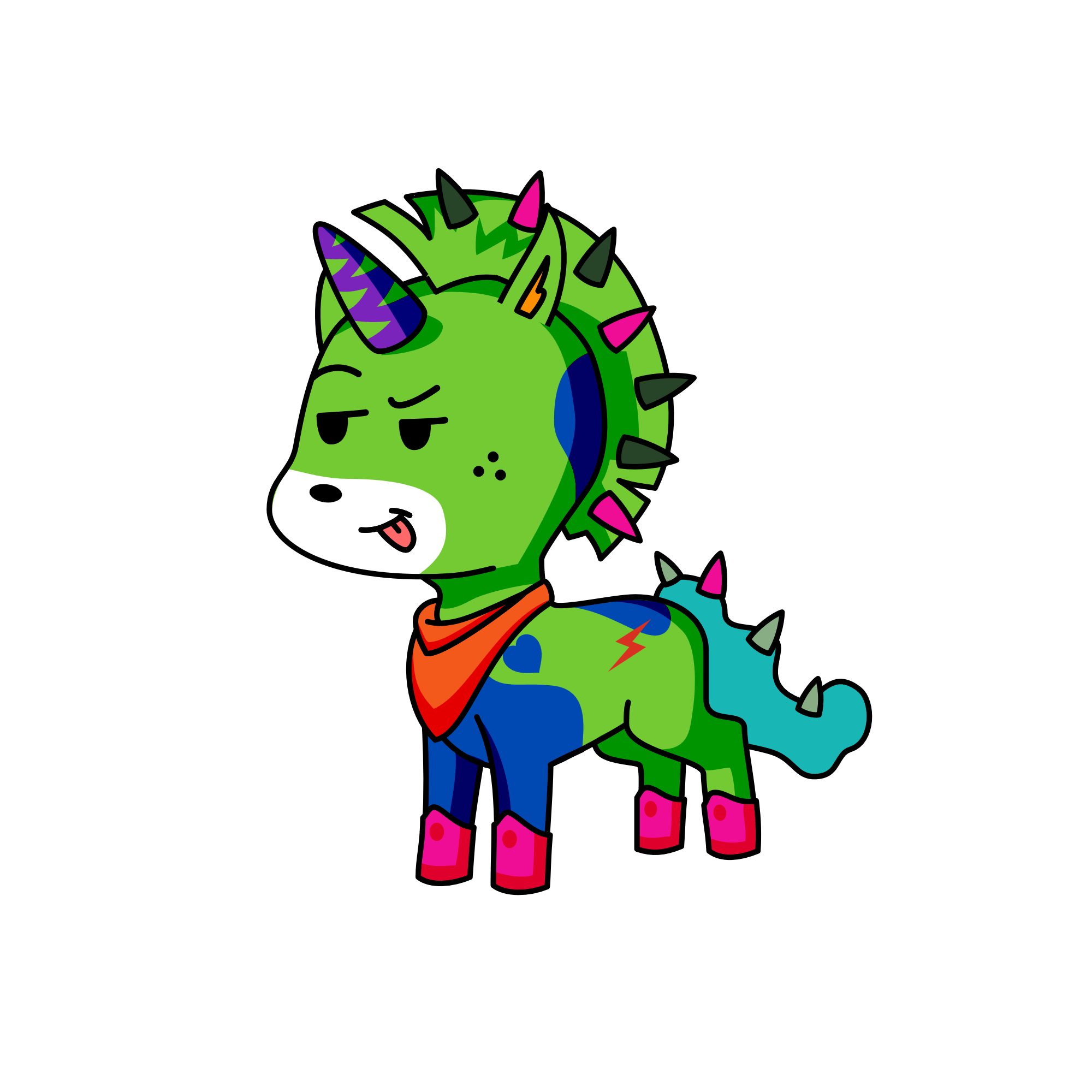 Punkrock, the unicorn