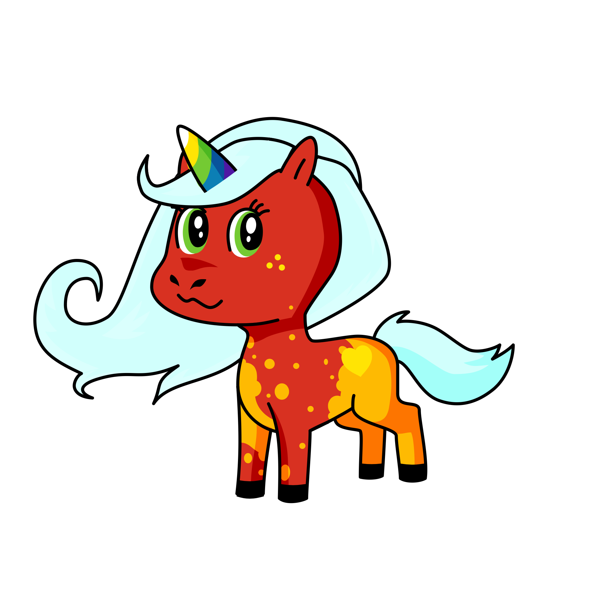 Gabble, the unicorn