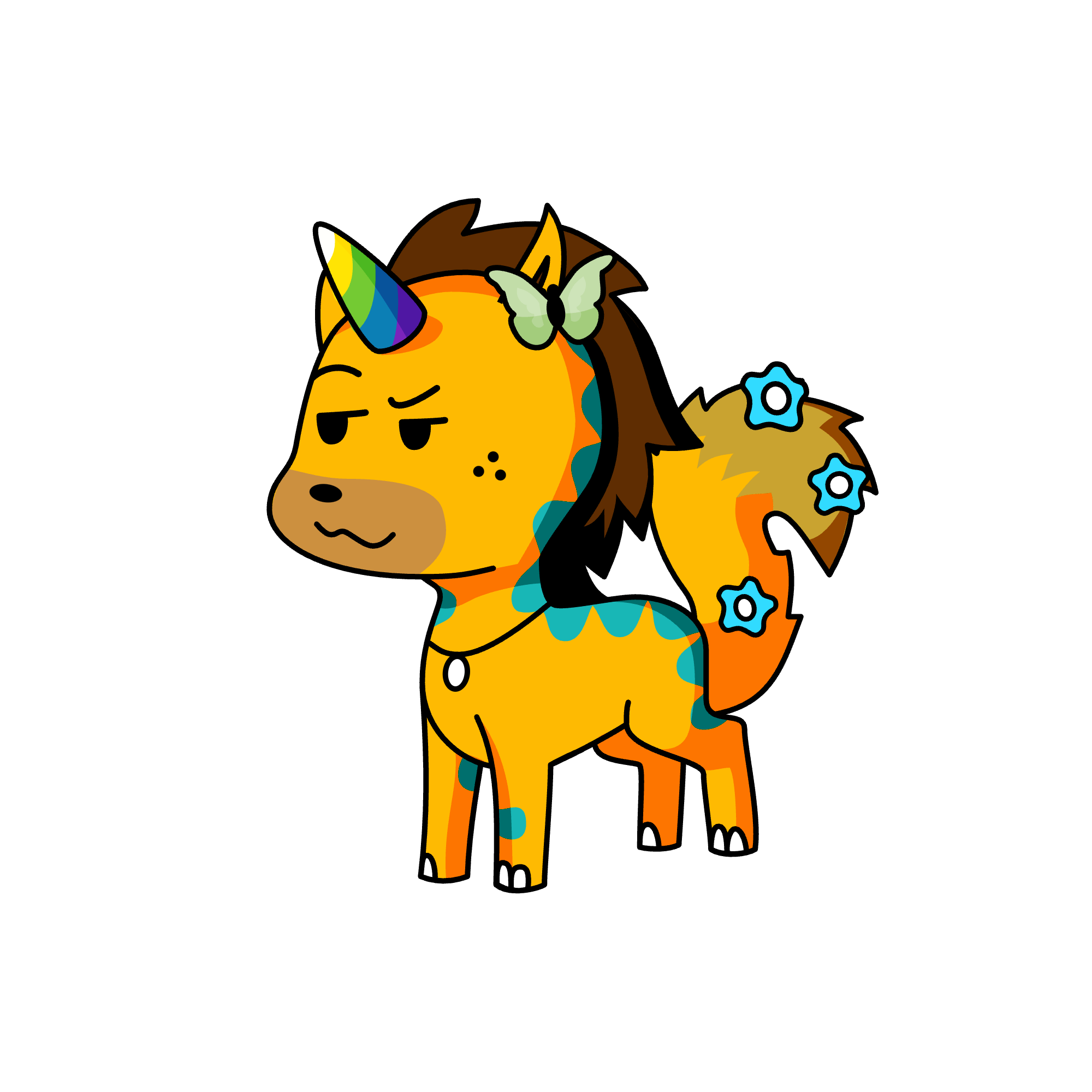 Yelker, the unicorn