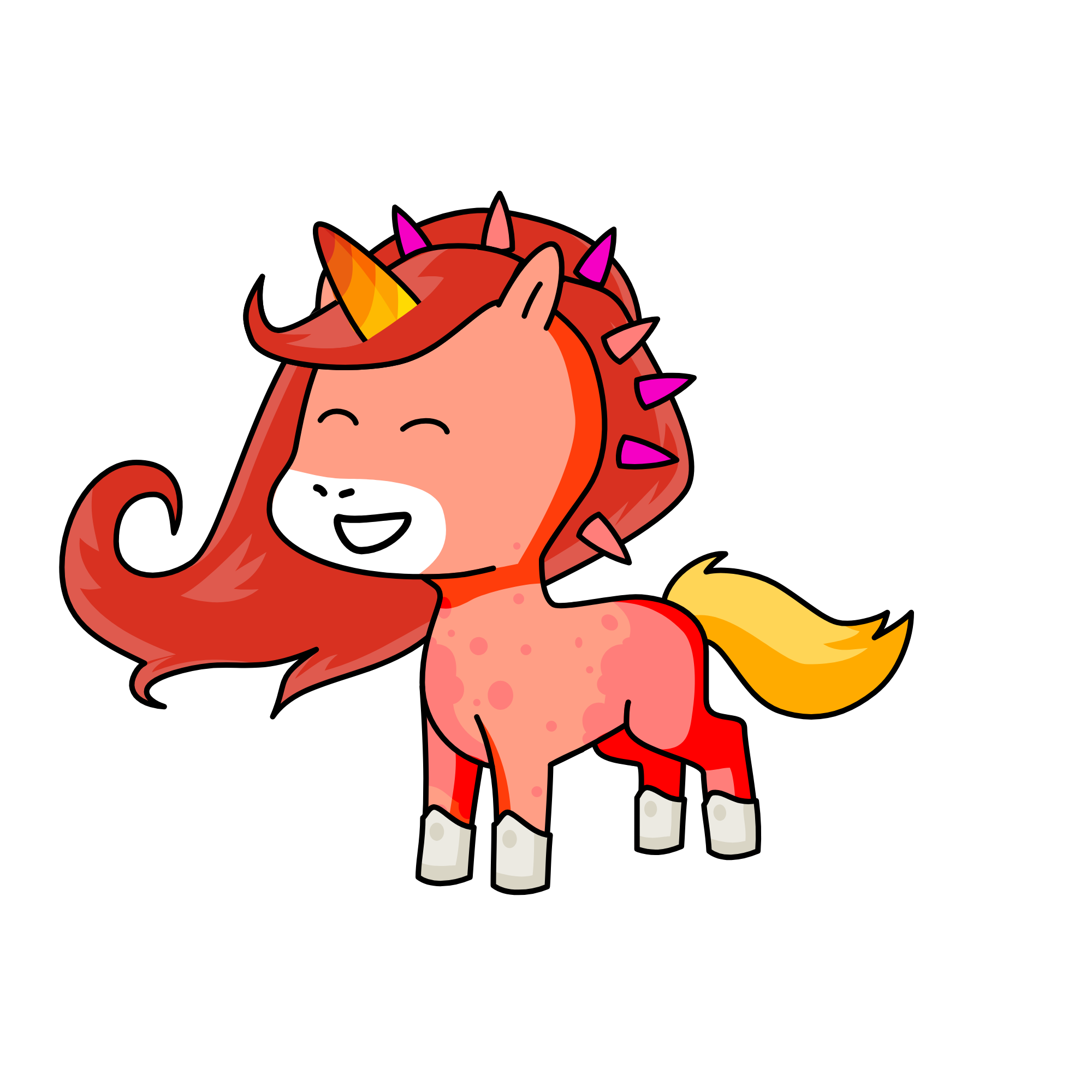 Sunshine, the unicorn