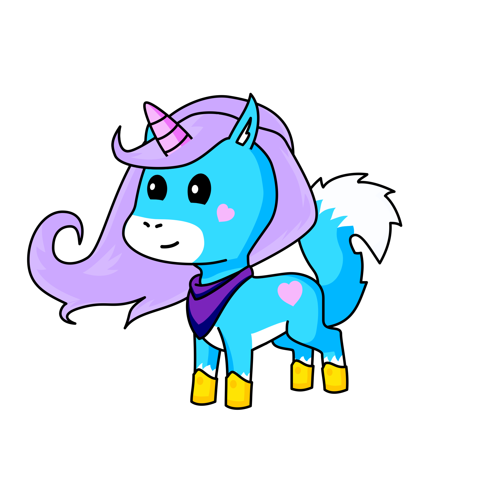 River, the unicorn