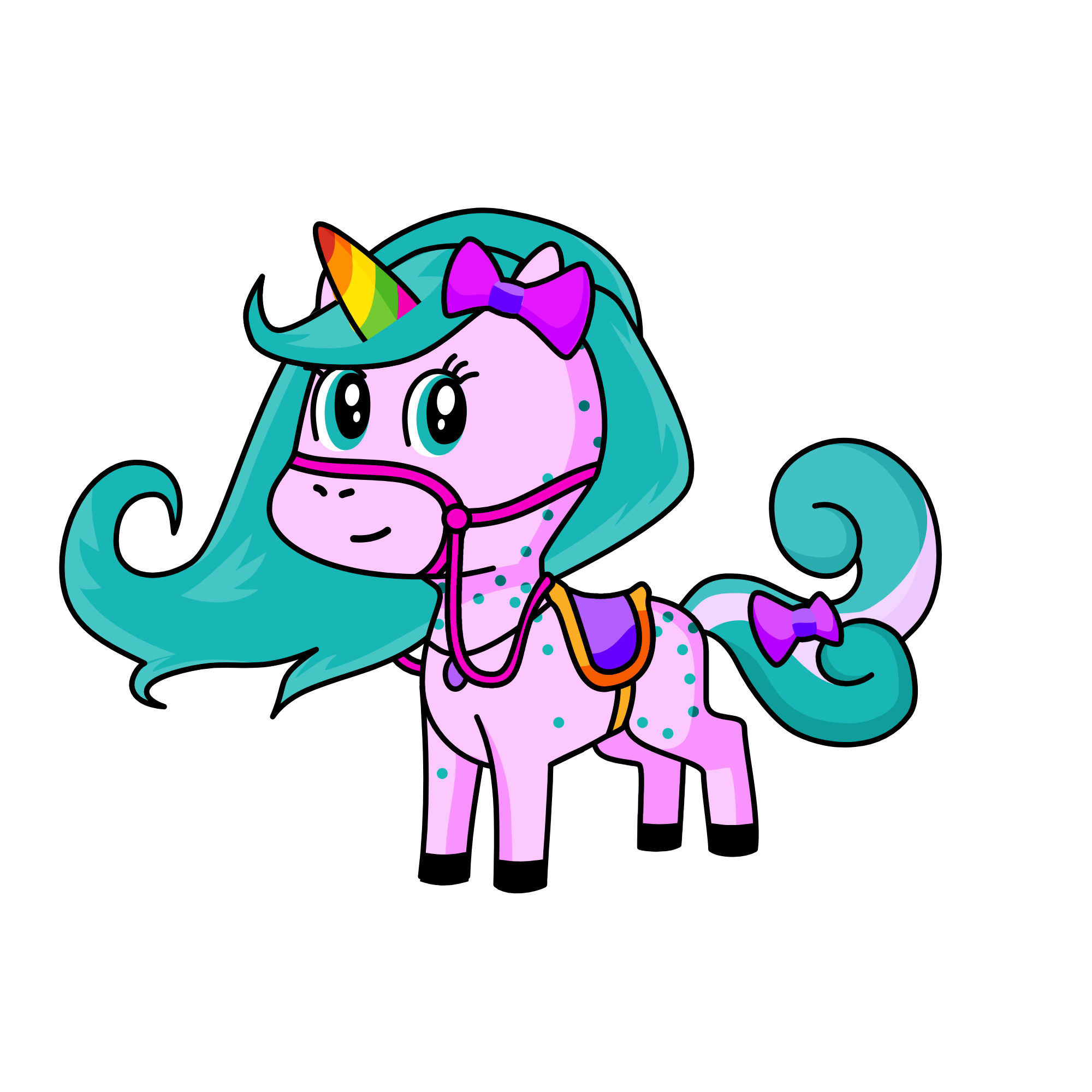 Sophia, the unicorn