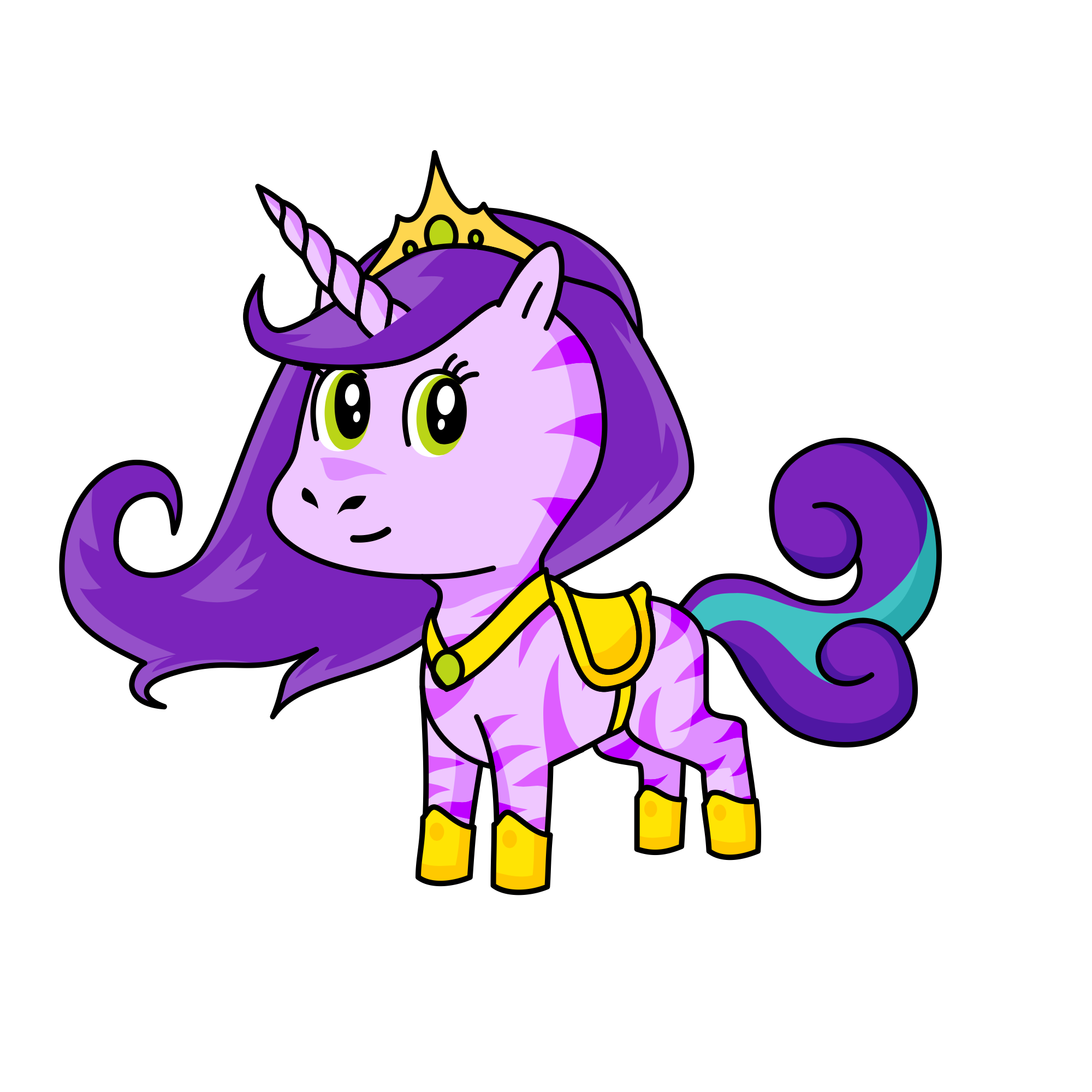 Zahrora, the unicorn