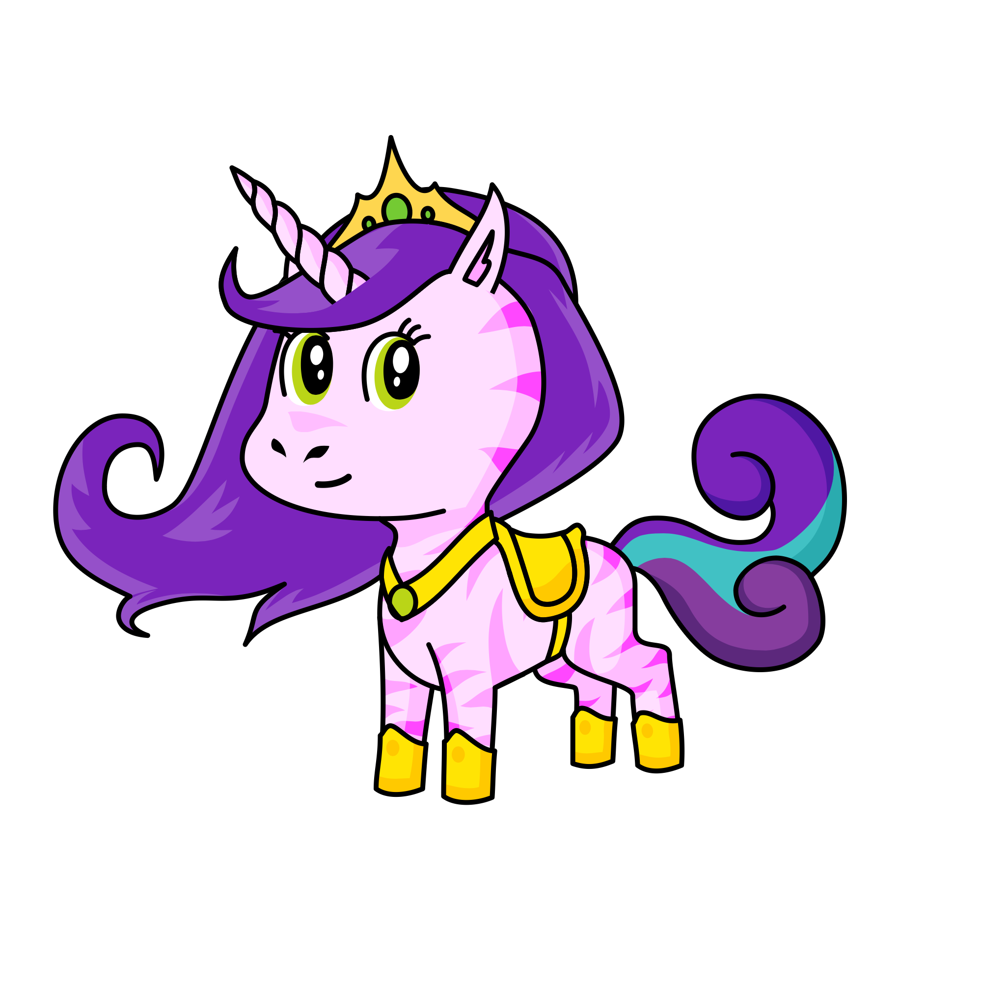 Zahrora, the unicorn