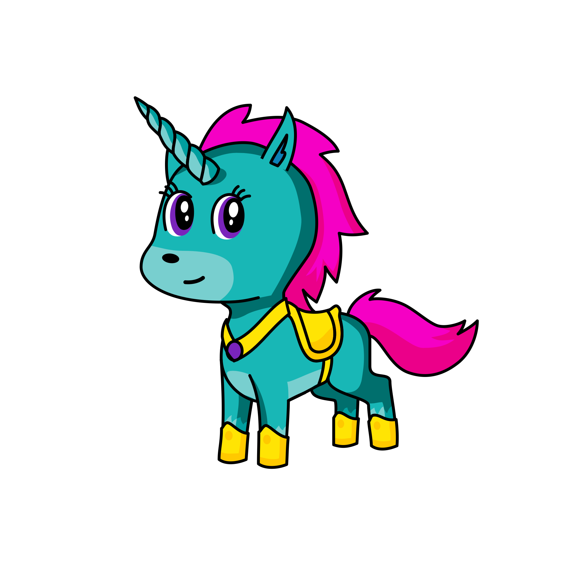 Zoomdust, the unicorn