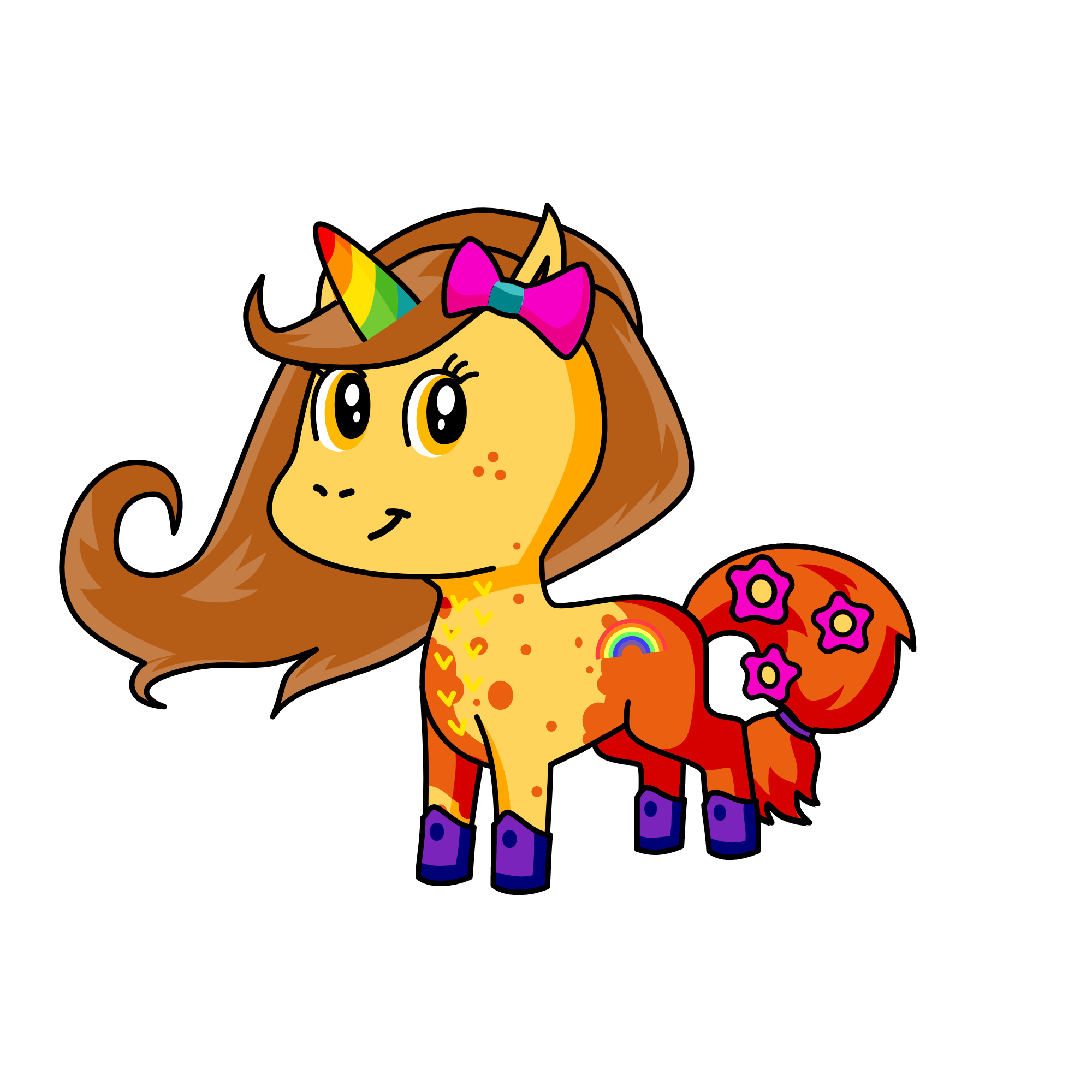 Dusty, the unicorn