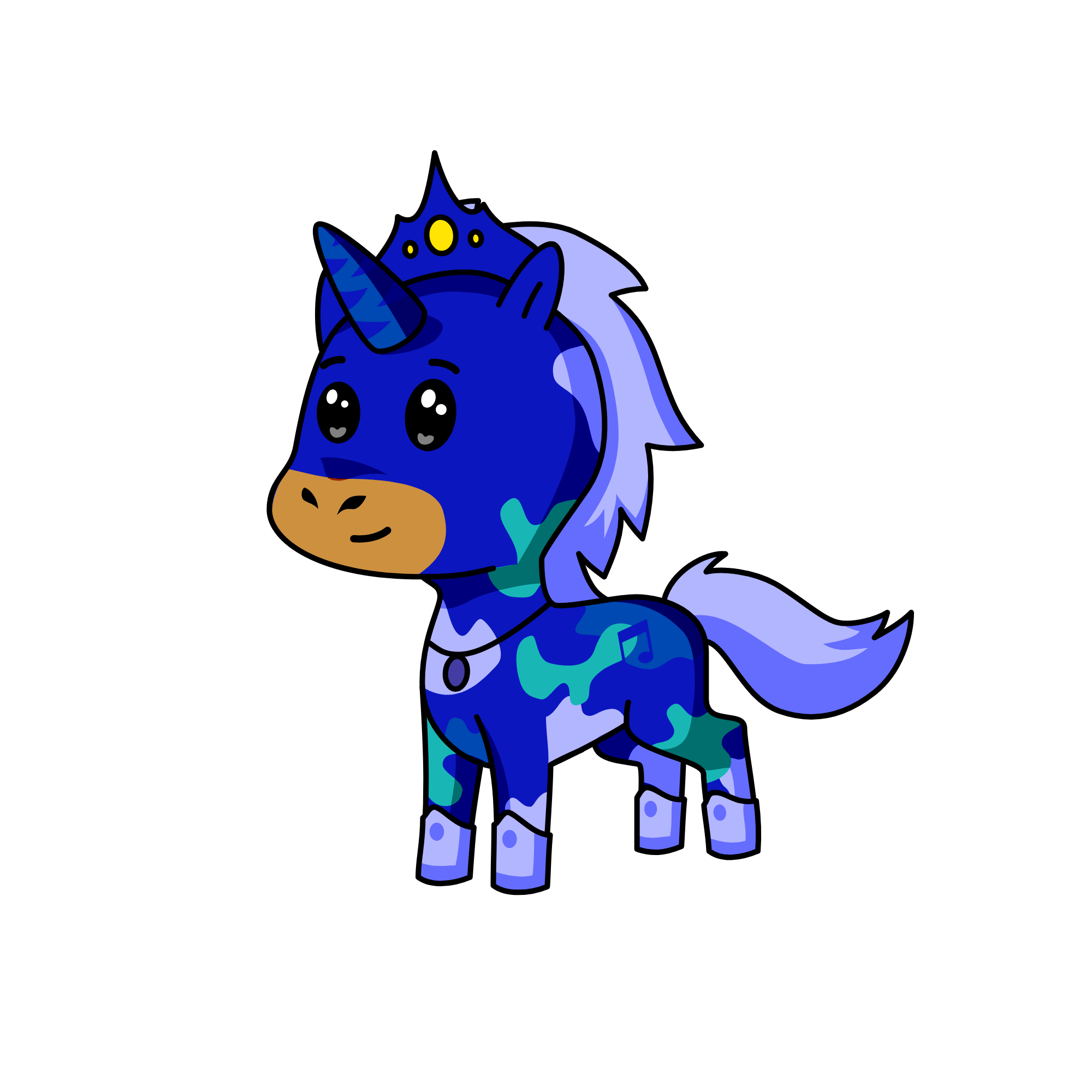 gece, the unicorn