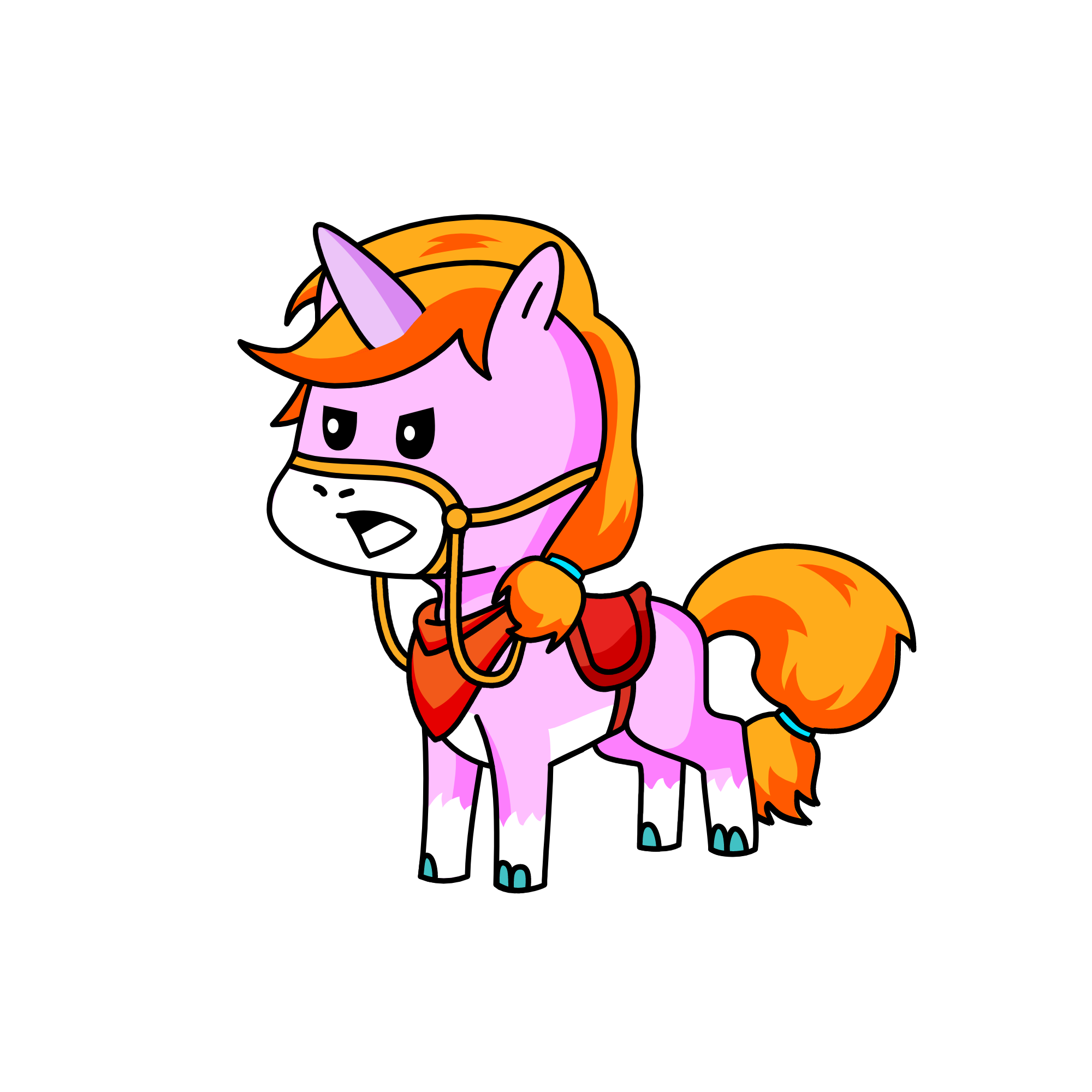 MENSI  MELPO, the unicorn