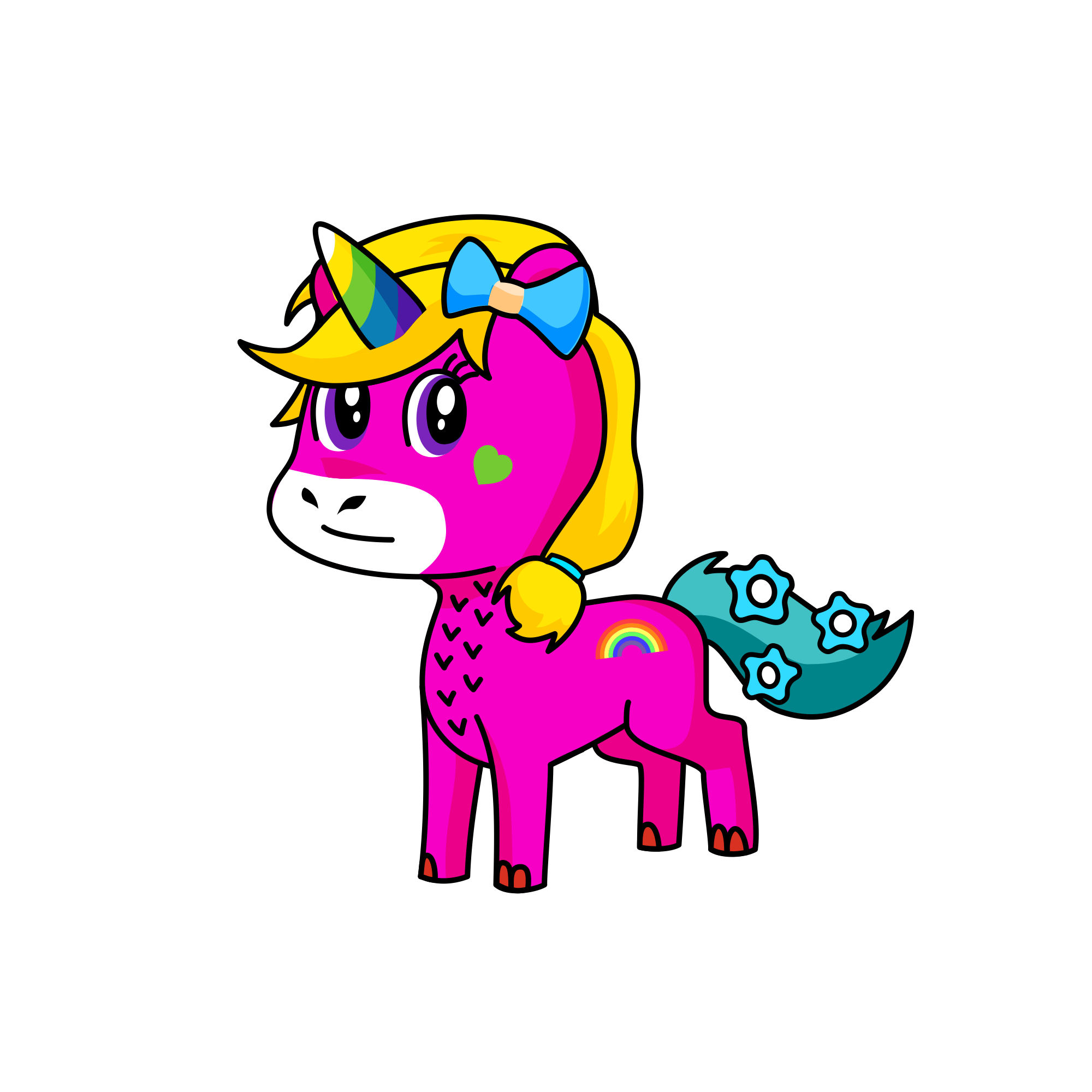 Erin's Unicorn, the unicorn