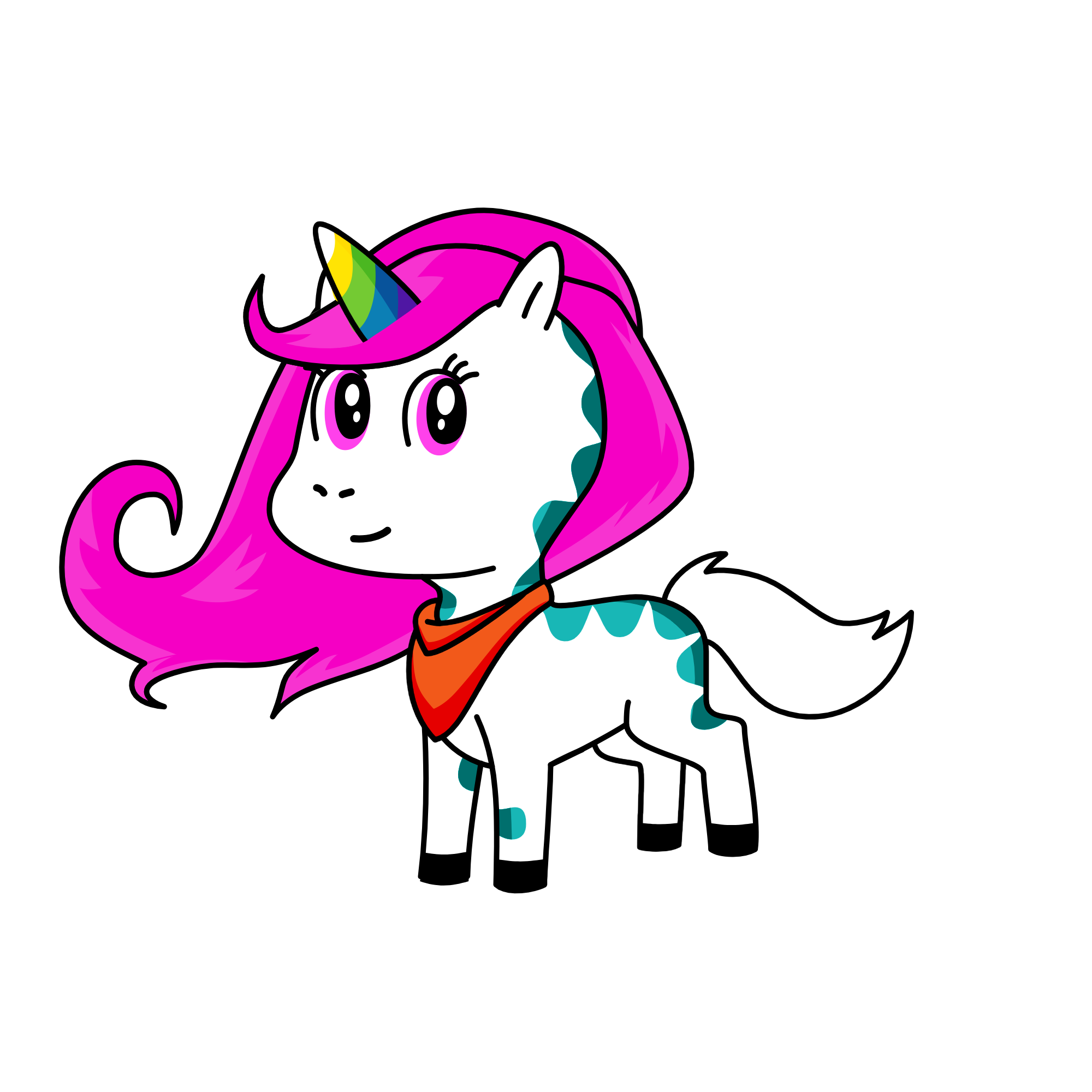 qwertyuiopasdfghjklzxcvbnm, the unicorn