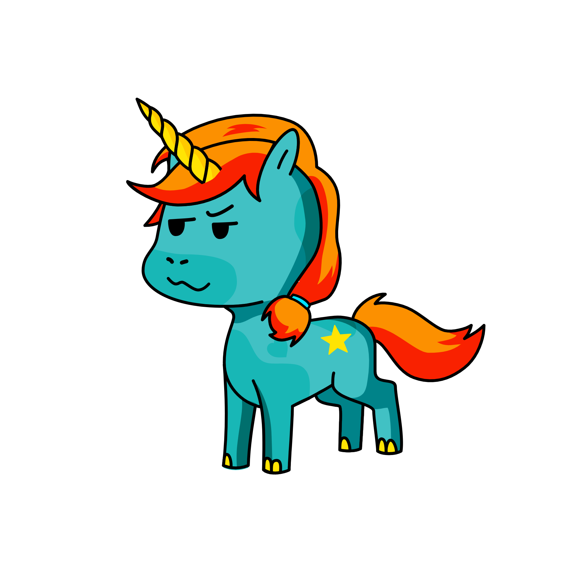 Cremepie The Pony, the unicorn