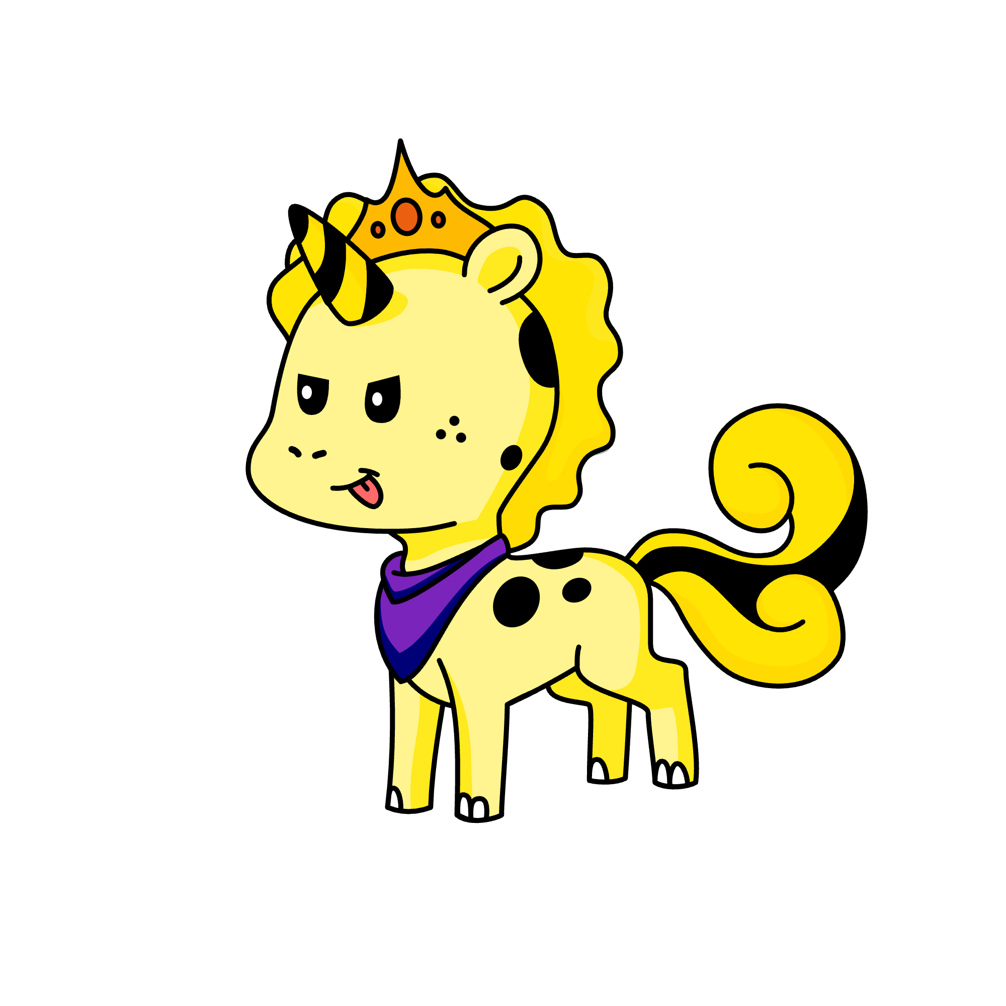 Leppey, the unicorn