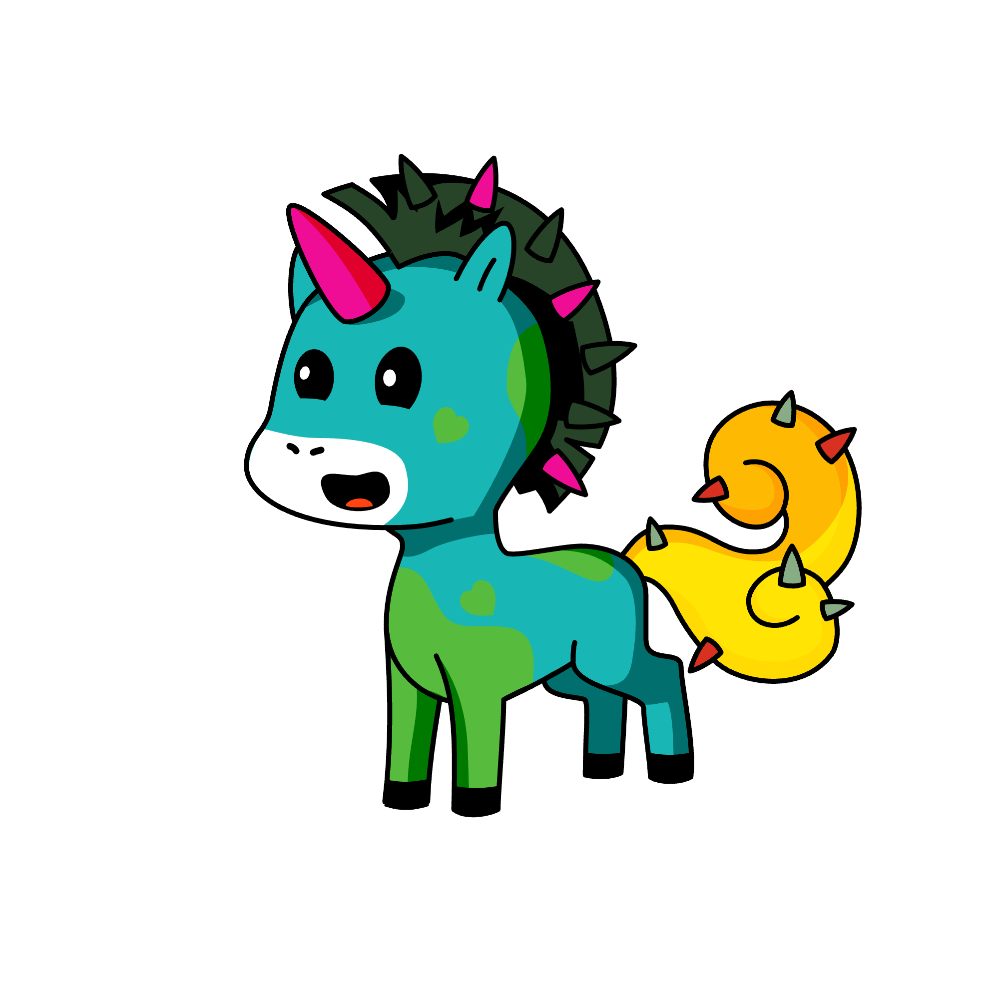 a, the unicorn